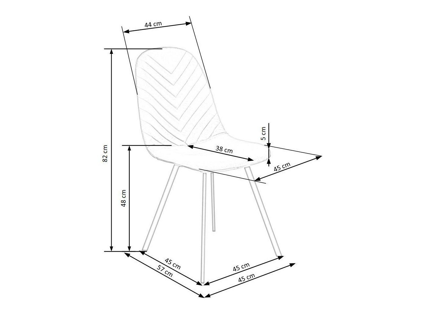 Silla Houston 1306 (Gris)