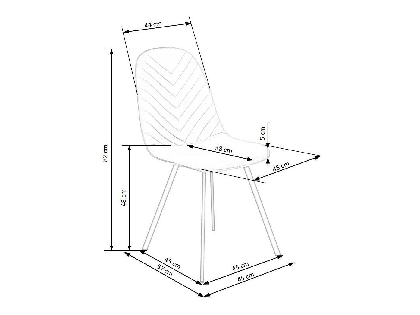 Silla Houston 1306 (Verde oscuro)