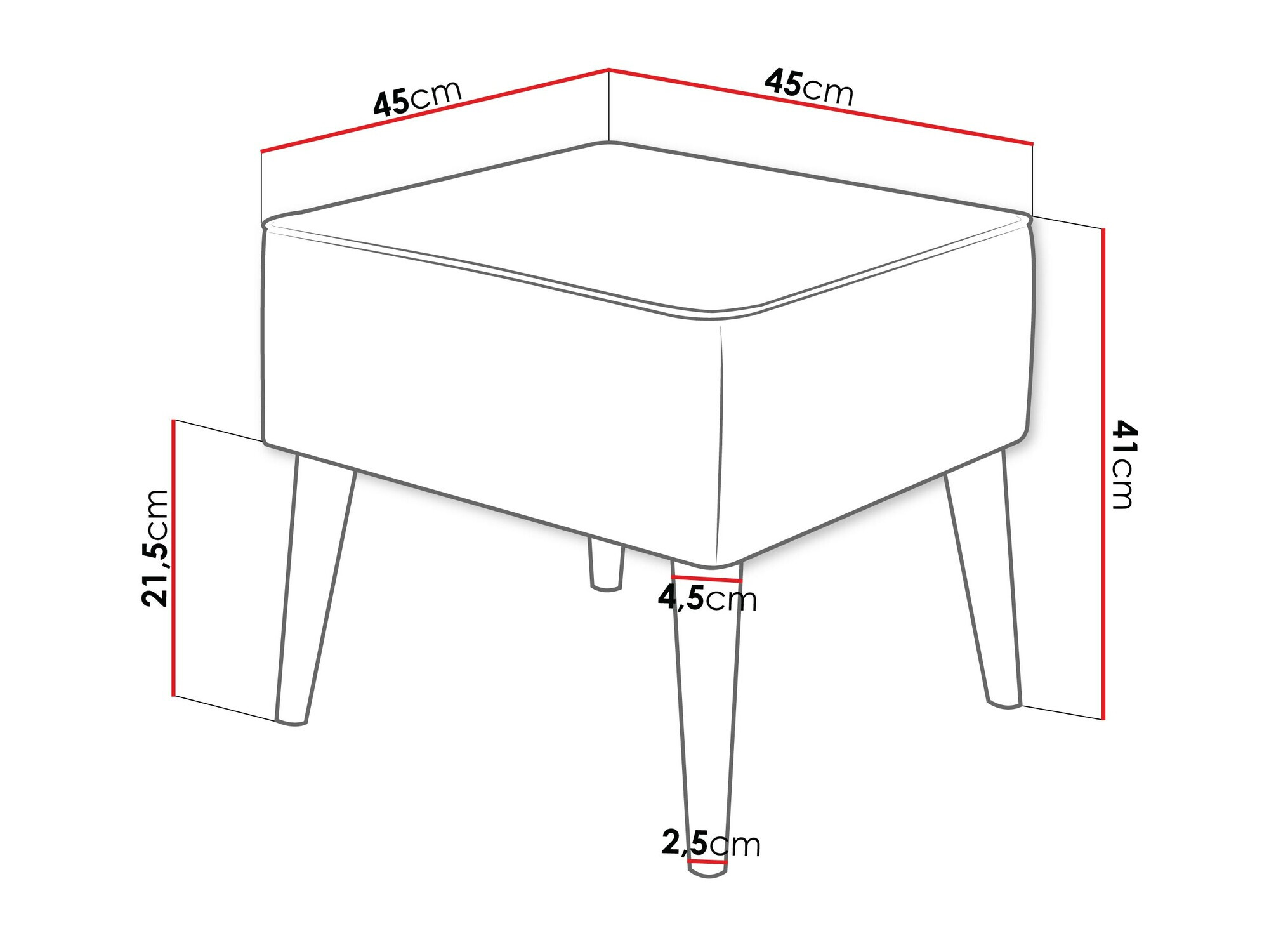 Reposapiés Comfivo Ulmus IV (Poso 100)