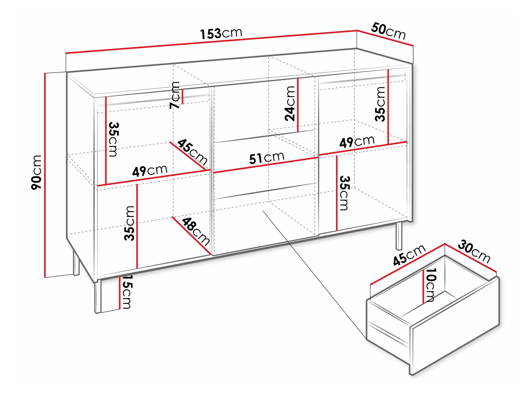 Cómoda Comfivo Delruva 101 (Cachemira)