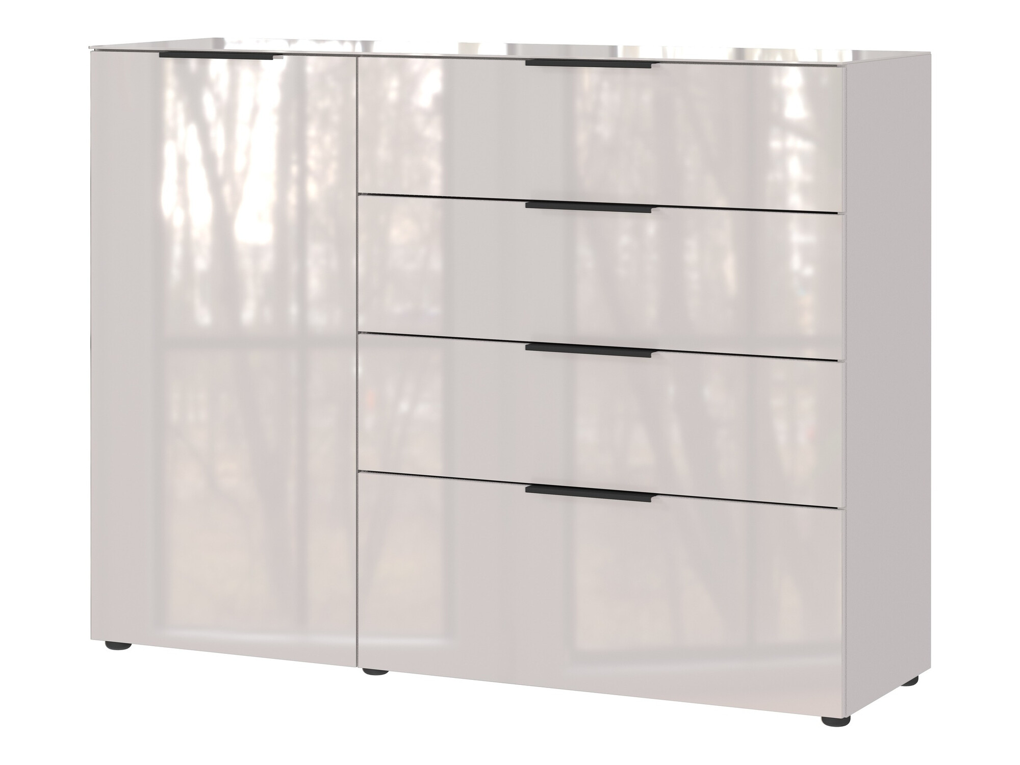 Cómoda Sacramento 300 (Crema + Crema brillante)