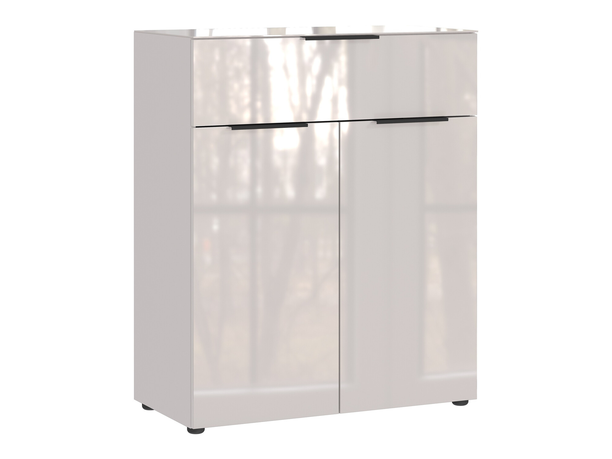 Cómoda Sacramento 301 (Crema + Crema brillante)