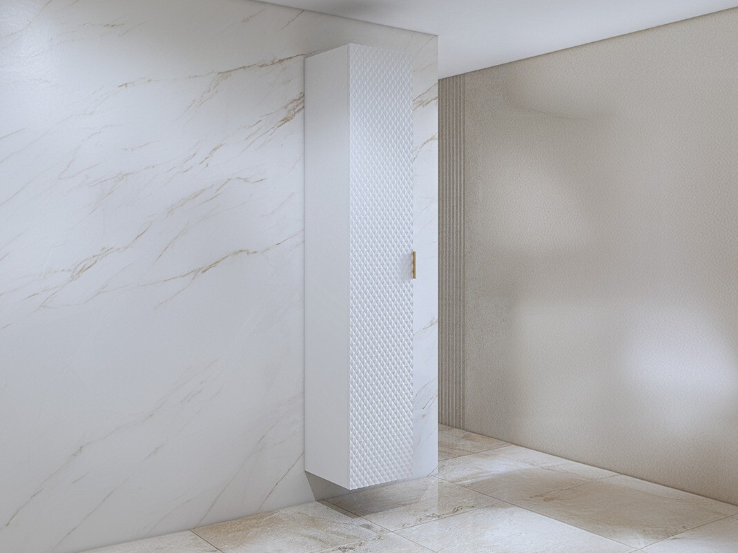 Armario colgante para baño Liretu 105 (Blanco)