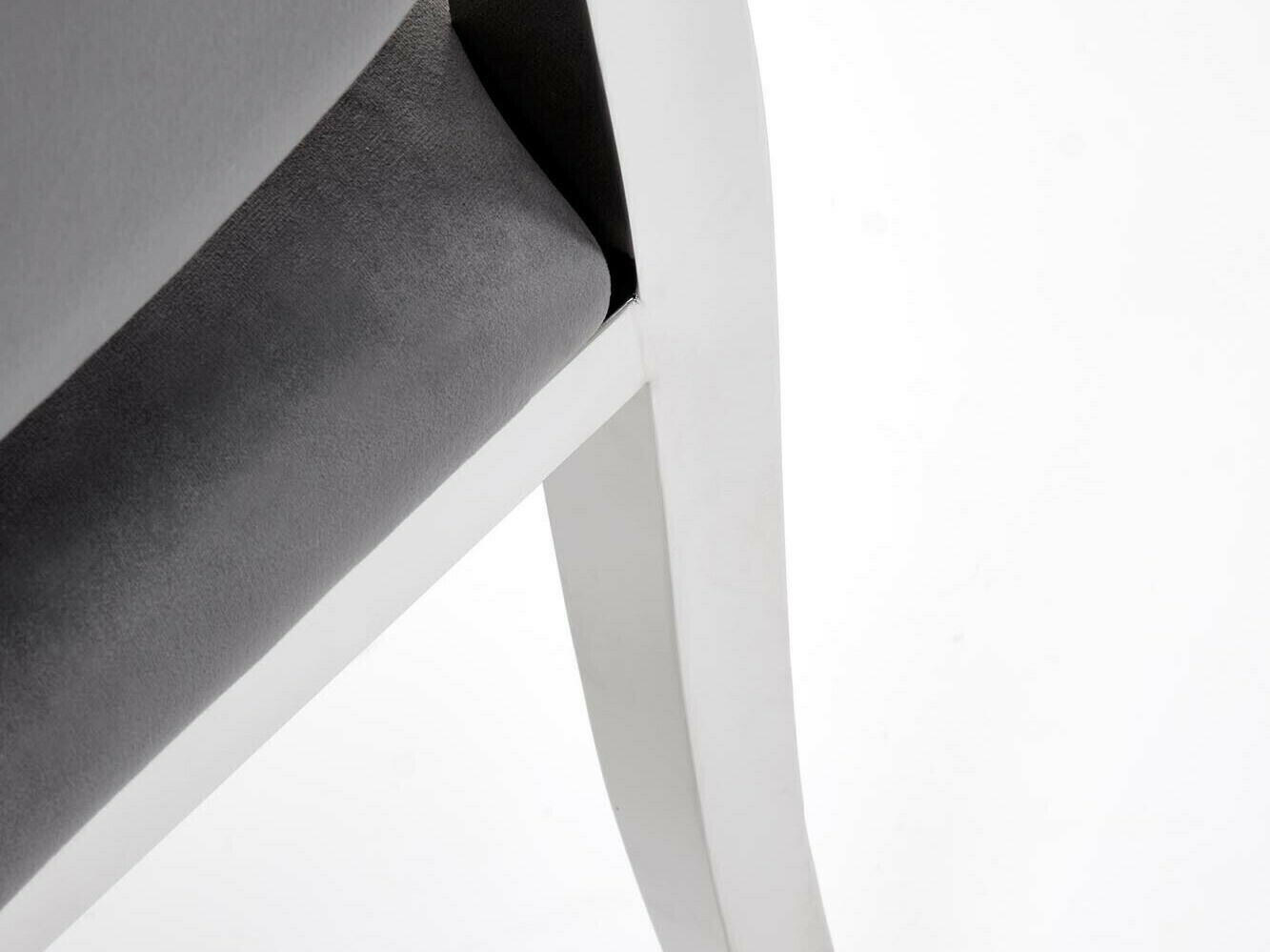 Conjunto de mesas y sillas para comedor Houston 1828 (Mármol blanco + Gris)