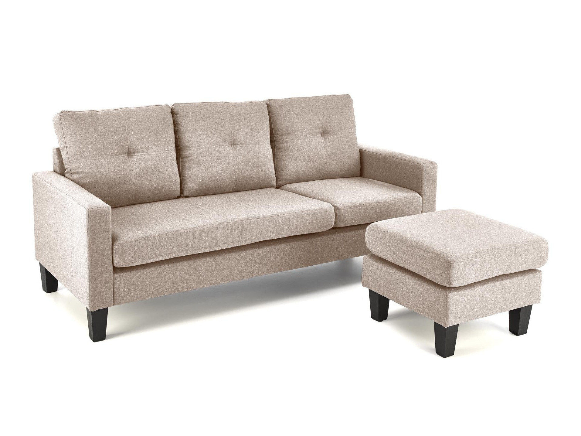 Conjunto de muebles tapizado Houston 1825 (Beige)