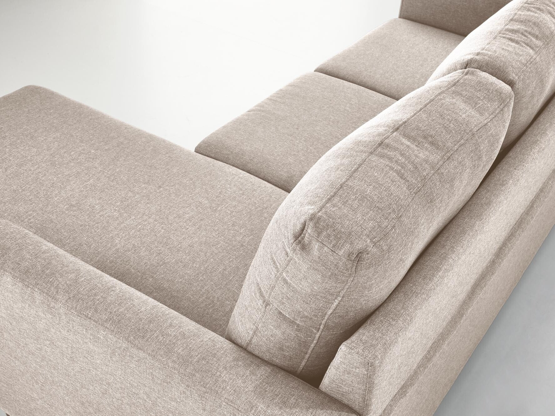 Conjunto de muebles tapizado Houston 1825 (Beige)