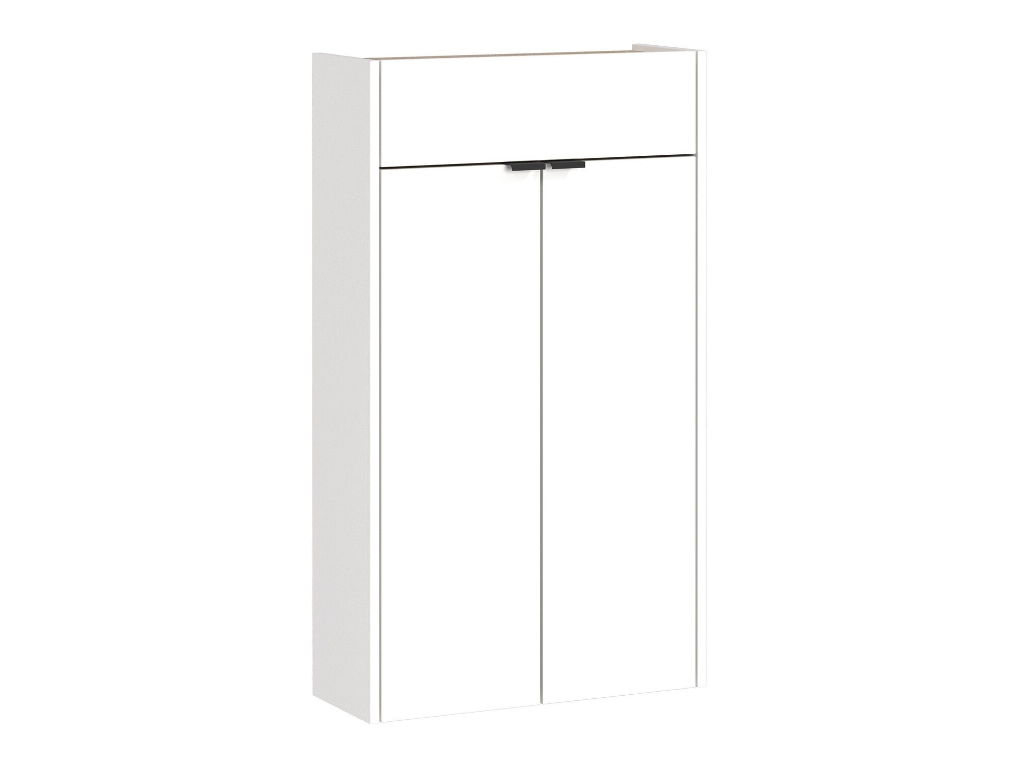 Estante para zapatos Cirsale 101 (Blanco + Navarra roble)