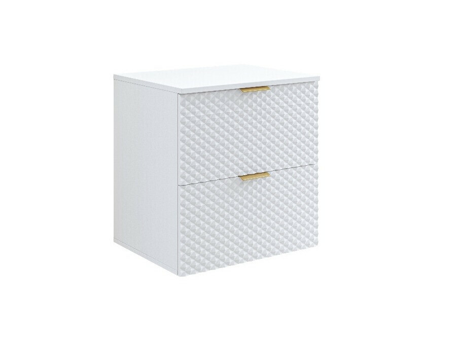 Armario de baño colgante para lavabo Liretu 106 (Blanco)