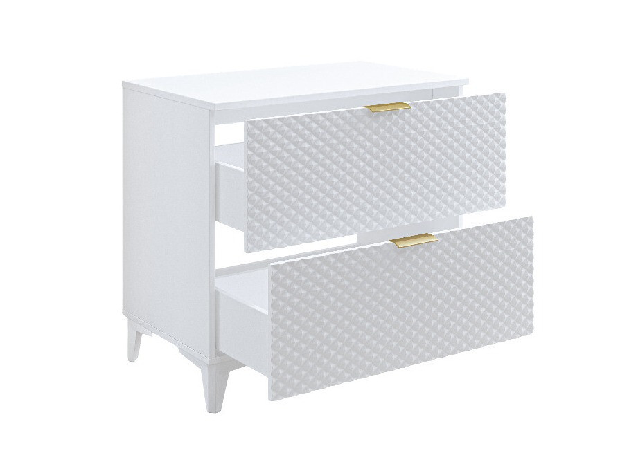 Armario de baño de pie para lavabo Liretu 102 (Blanco)