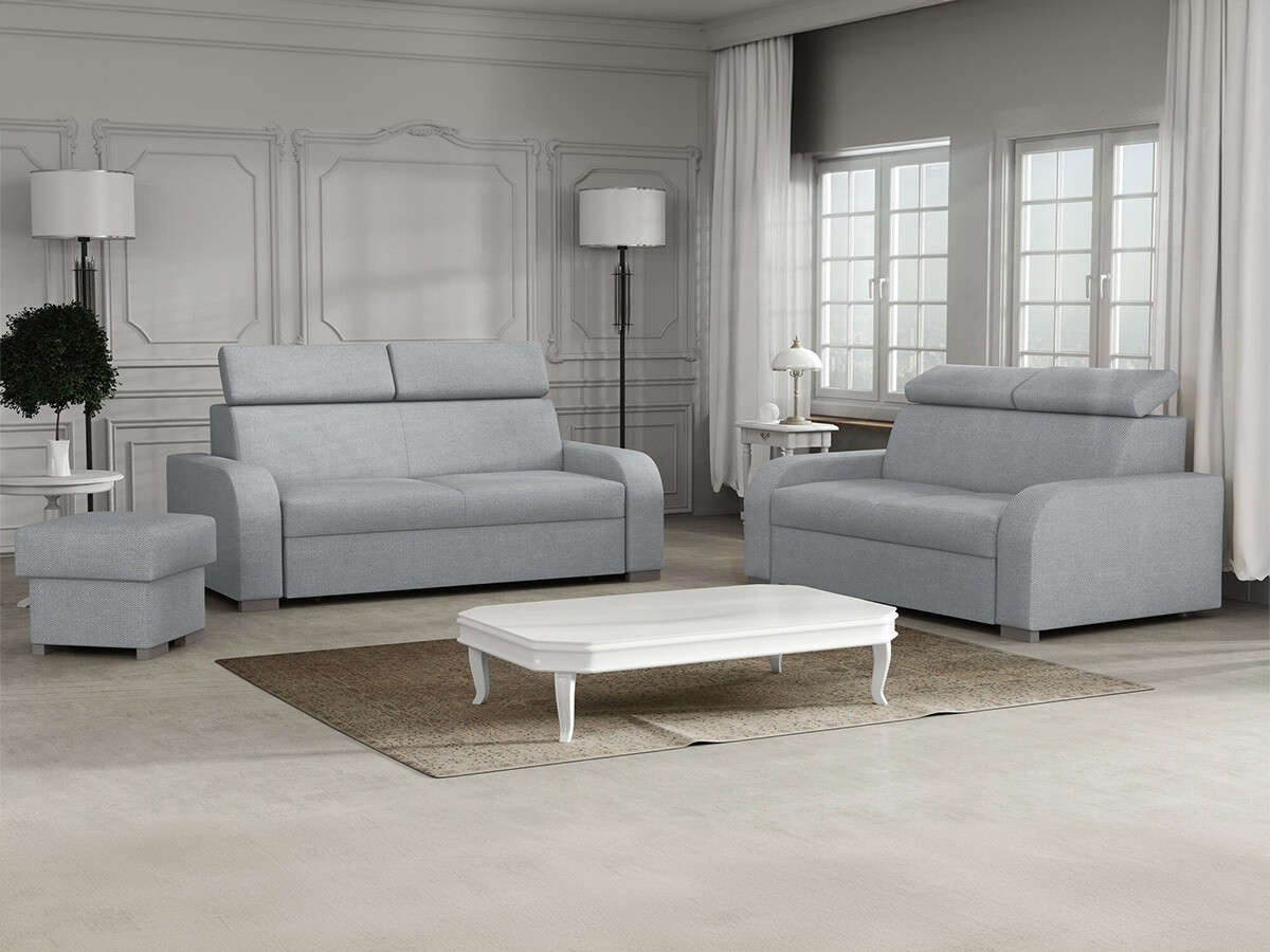 Conjunto de muebles tapizado Etrcala 107 (Crown 17)