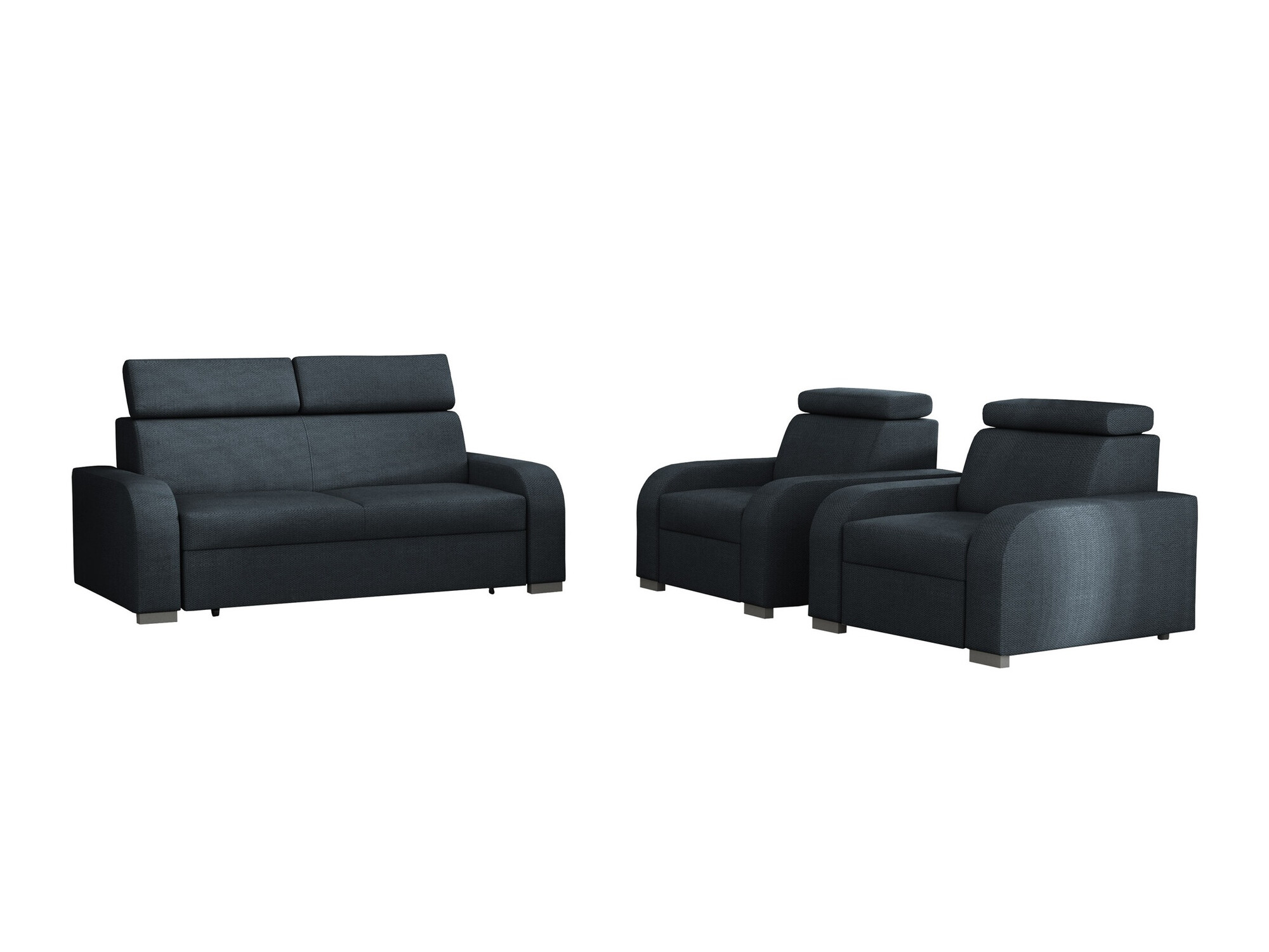 Conjunto de muebles tapizado Ovos (Crown 15)