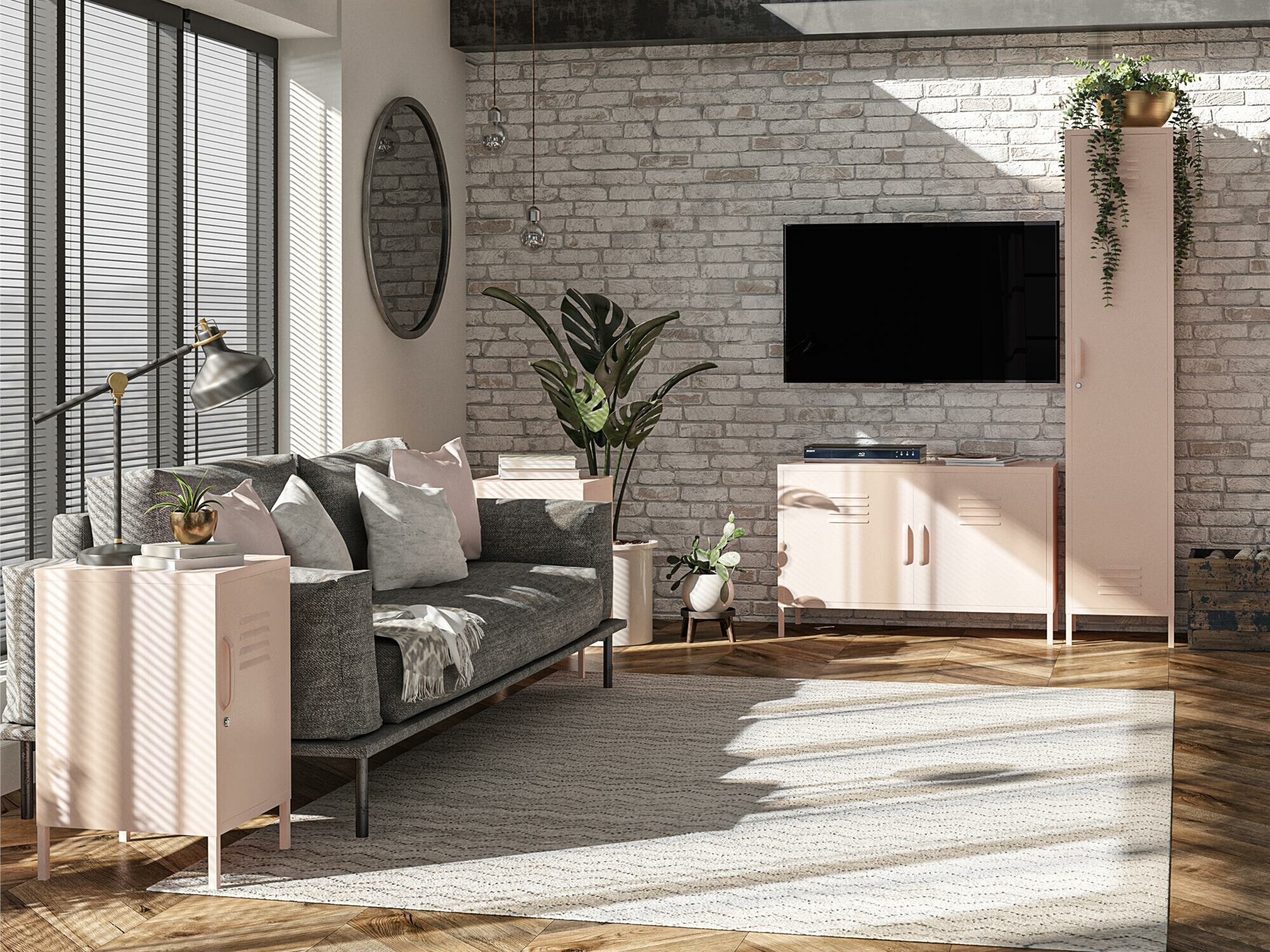 Estantería Ophfere 103 (Rosa)