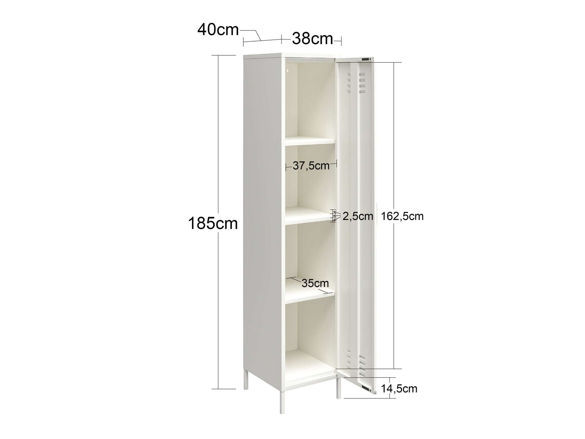 Estantería Ophfere 103 (Rosa)