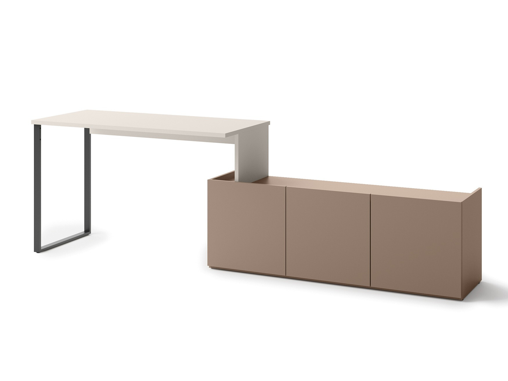 Mesa de ordenador esquinera Tivseva 109