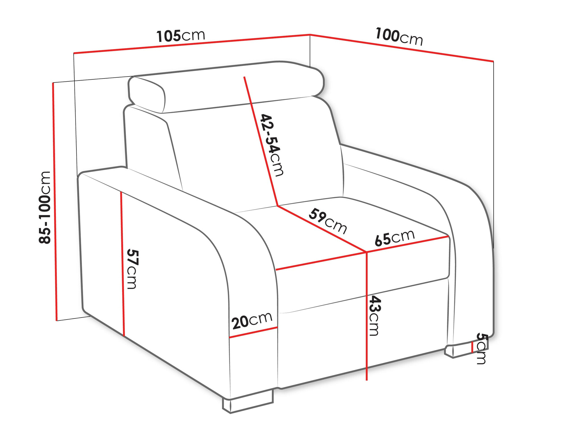 Sillón Etrcala 104 (Crown 15)
