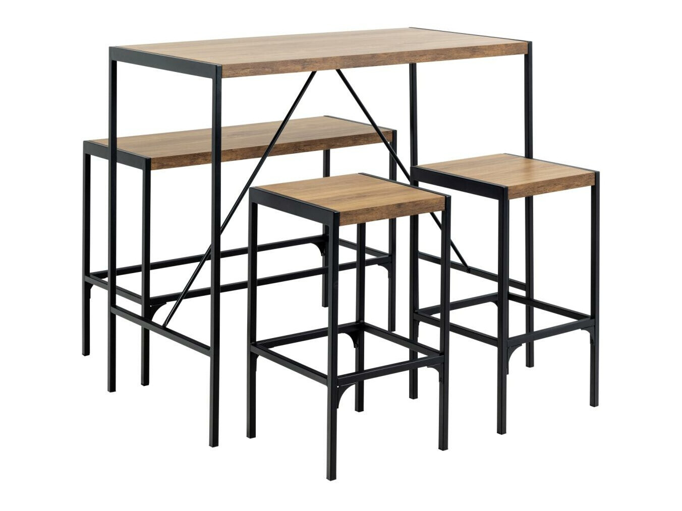 Conjunto de mesas y sillas para comedor Norsica 846