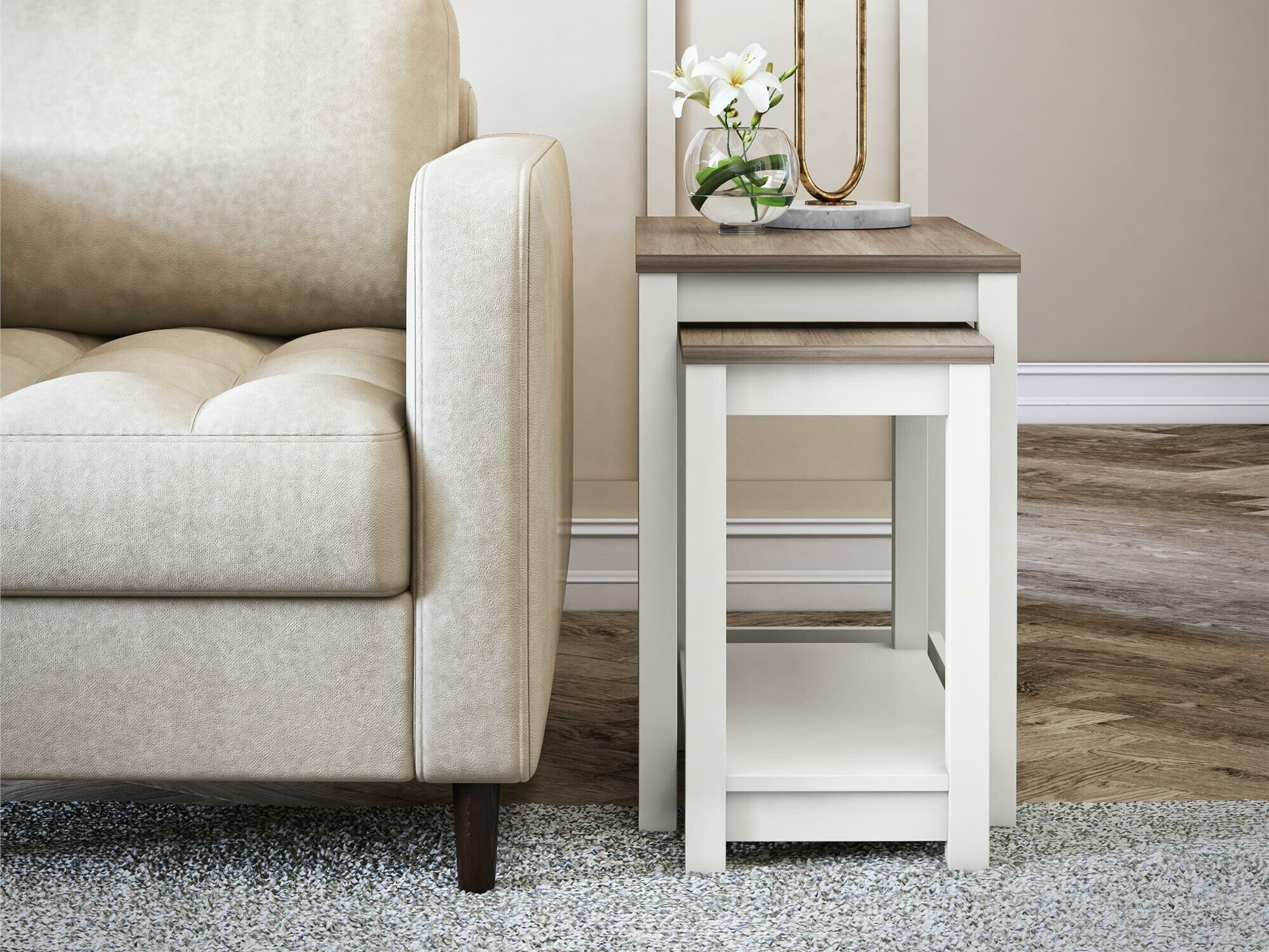 Conjunto de mesas auxiliares Tulsa 669