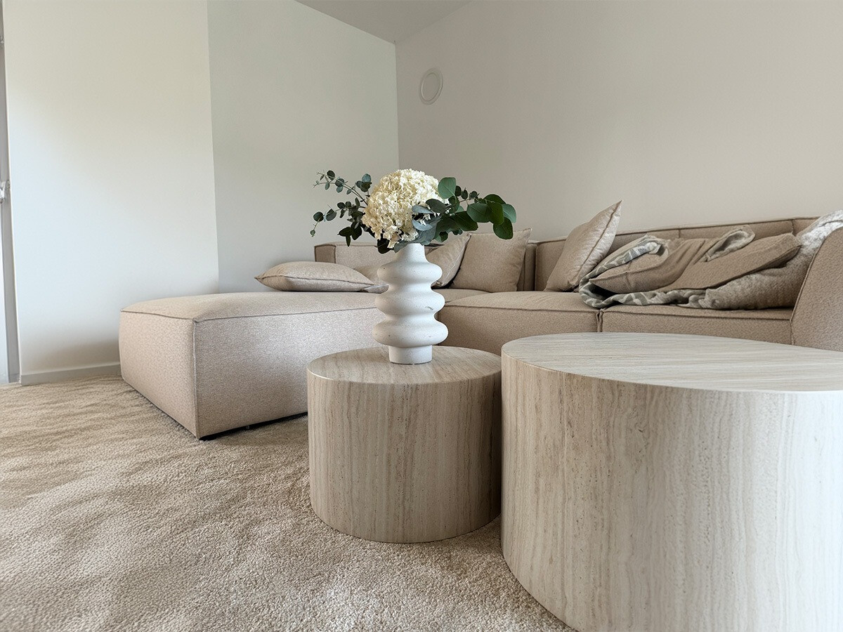 Conjunto mesa de centro Norsica 800 (Gris)