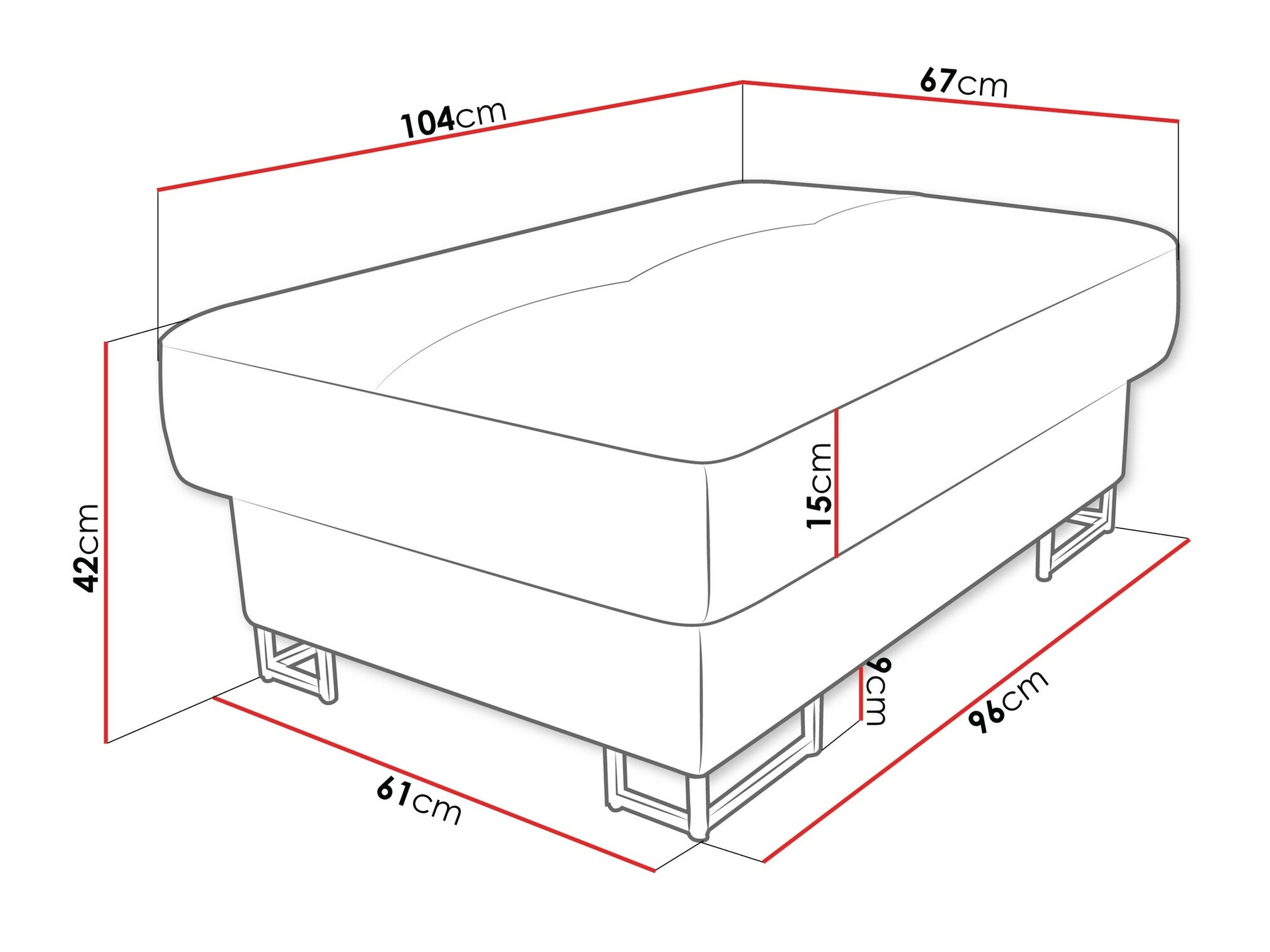 Banco tapizado Comfivo 238 (Otusso 16)