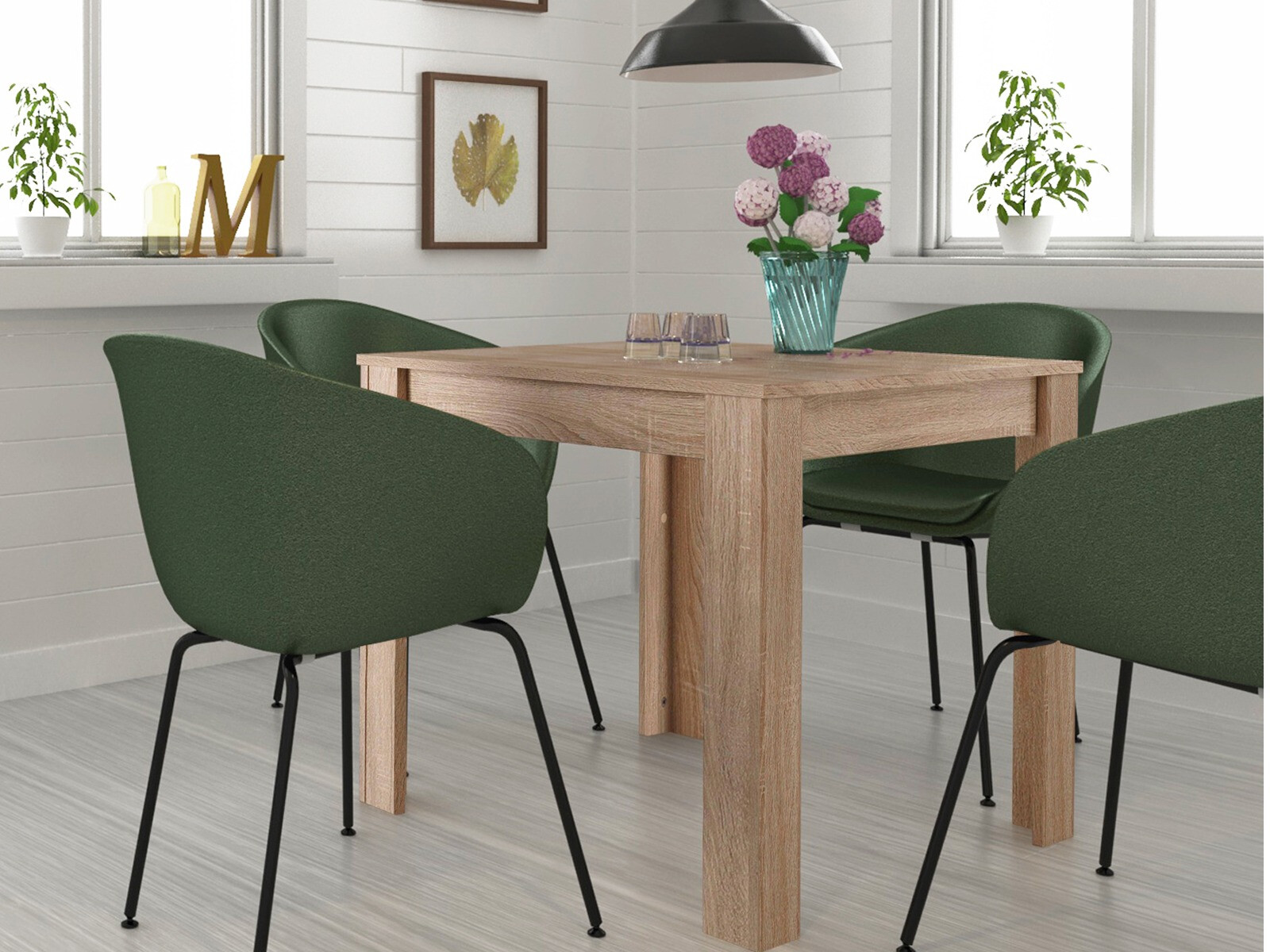 Mesa Denton 629 (Roble claro)