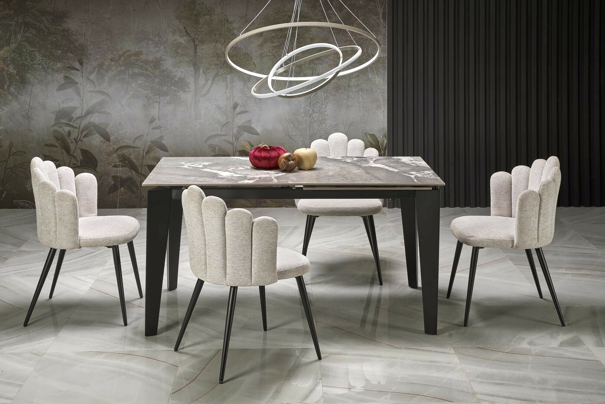 Mesa Houston 2157 (Mármol gris)
