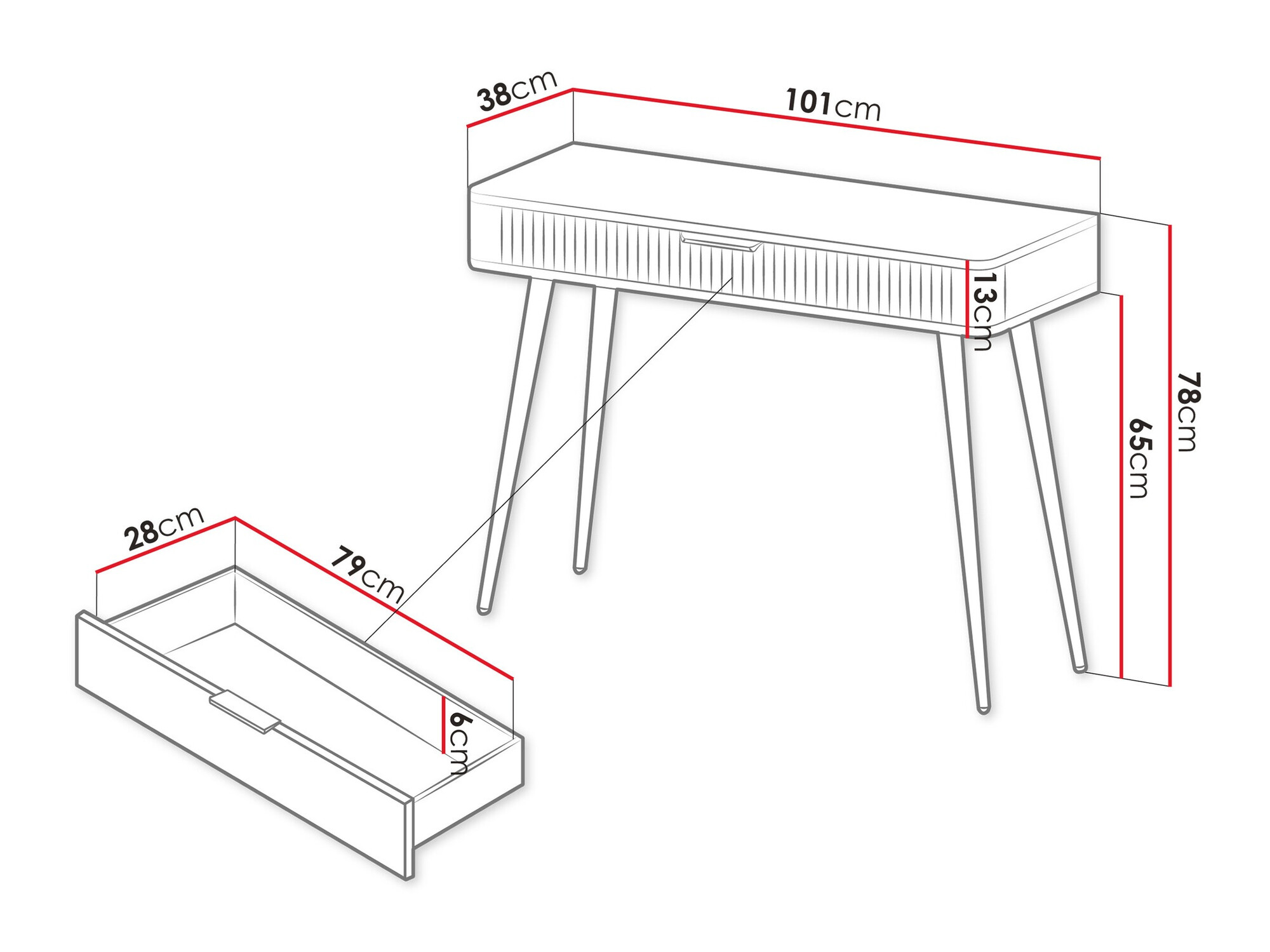 Consola Versoe 110 (Beige)