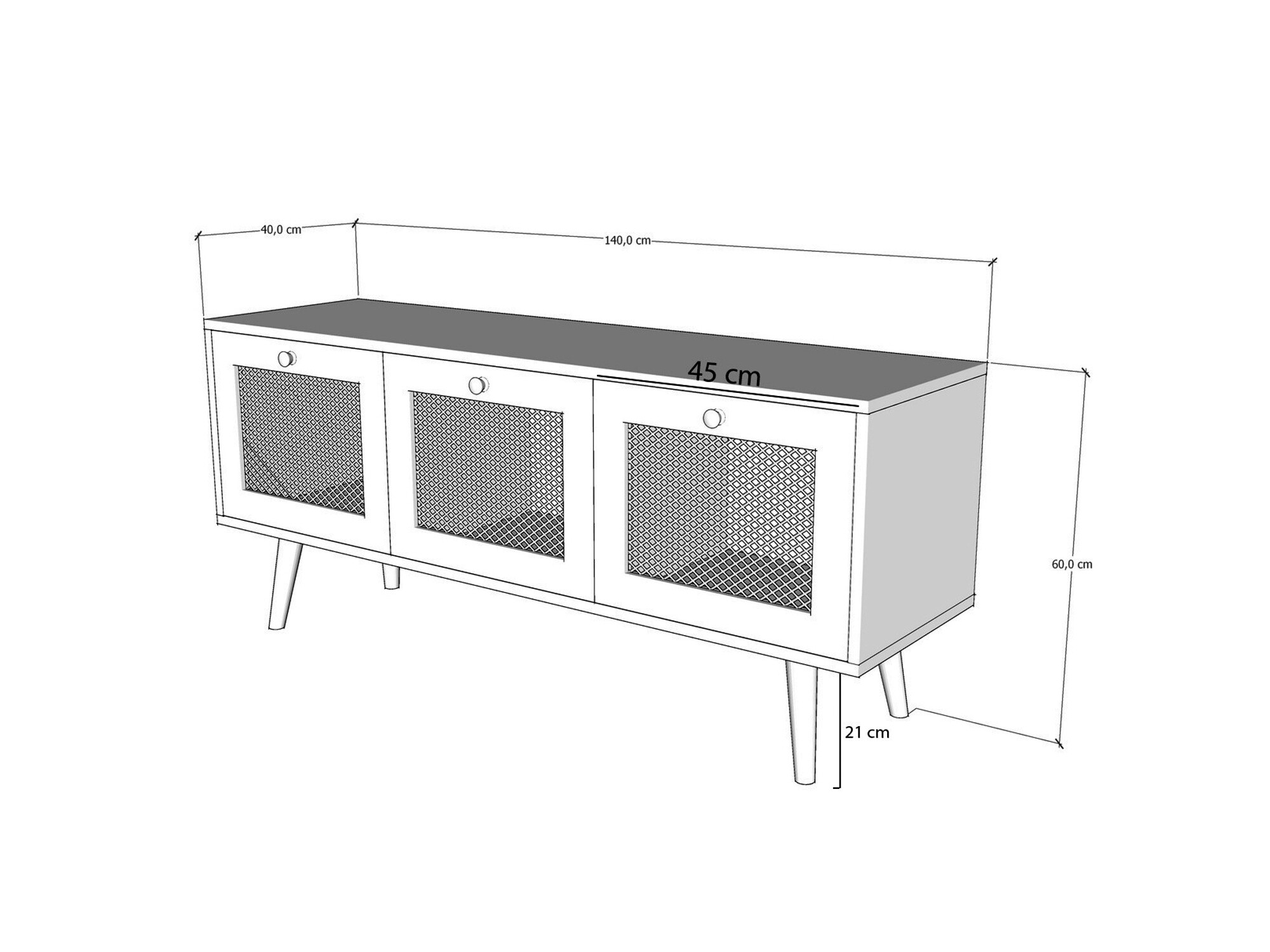 Mueble TV Kailua 1497