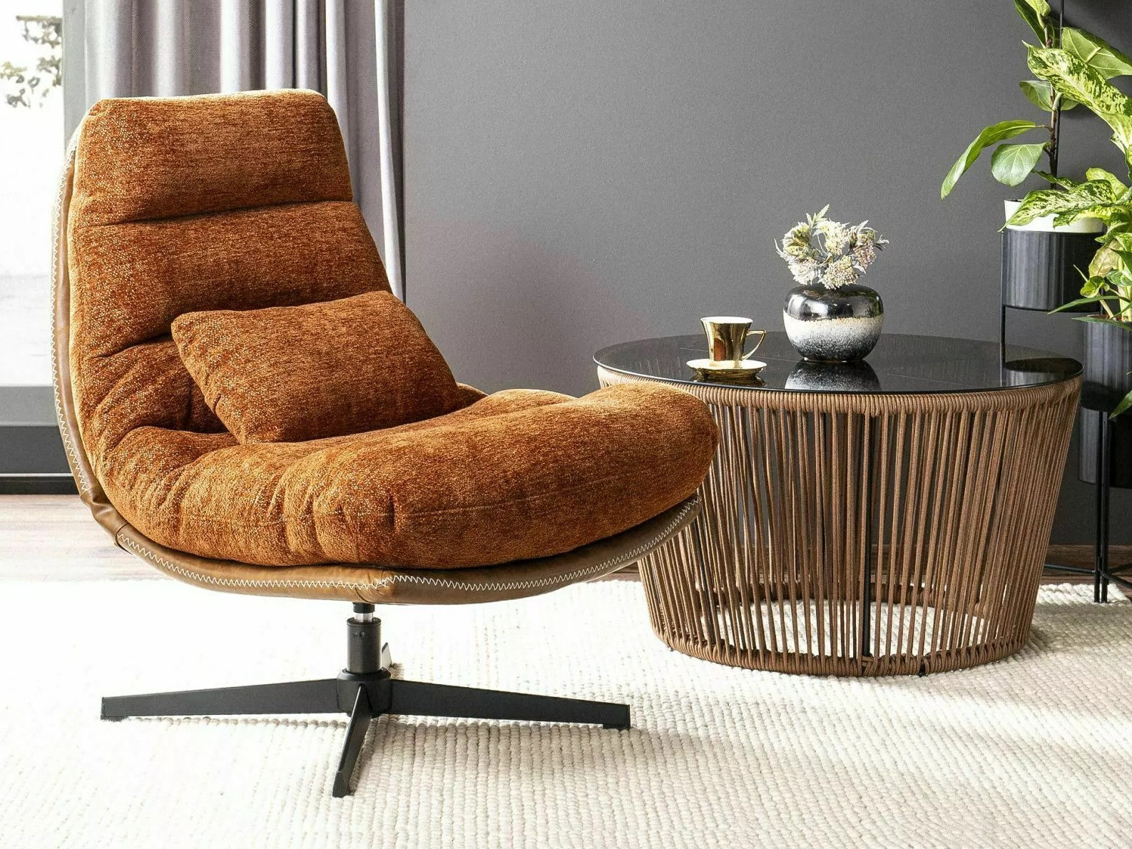 Sillón Detroit 508 (Naranja oscuro)