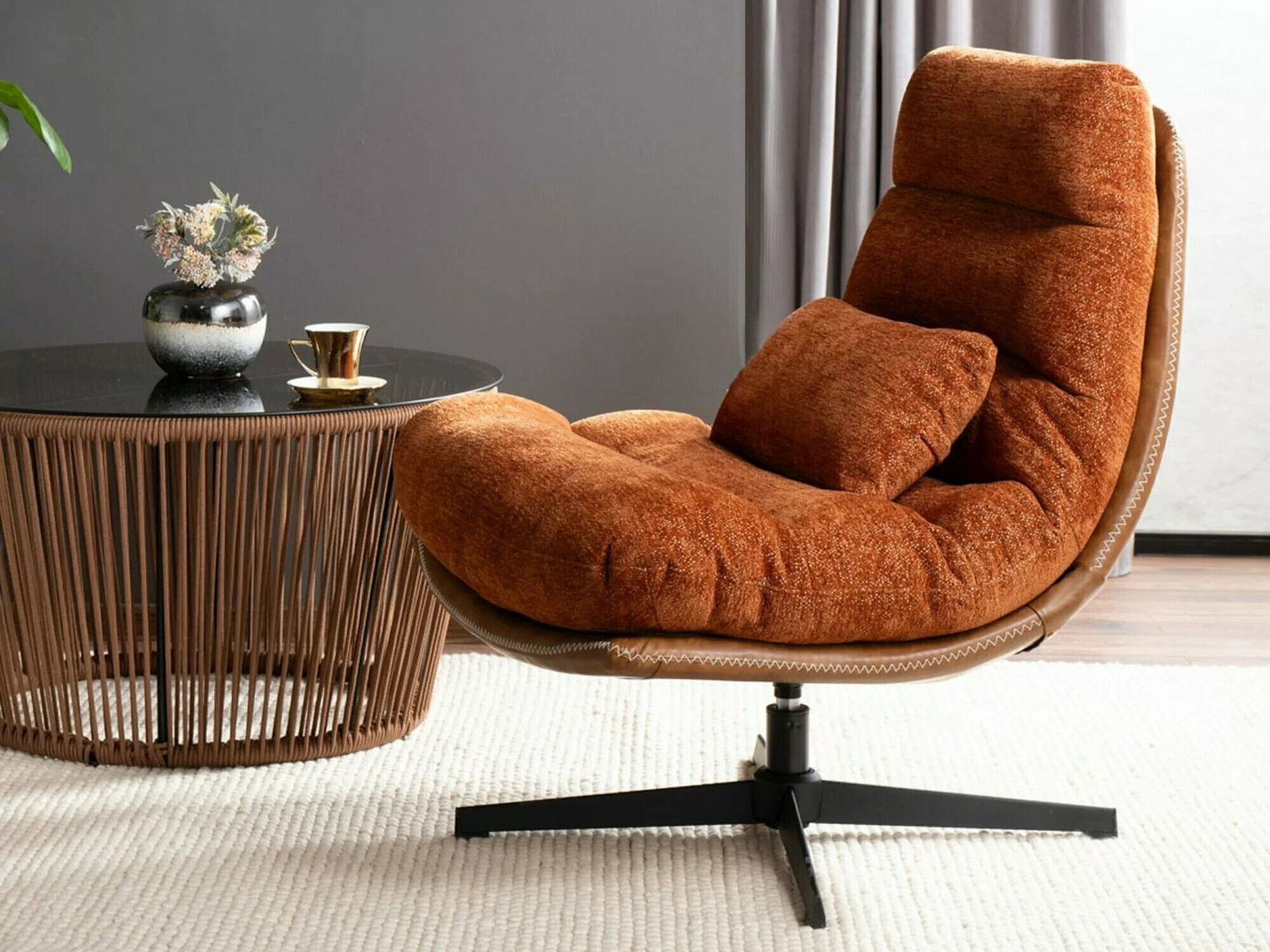 Sillón Detroit 508 (Naranja oscuro)