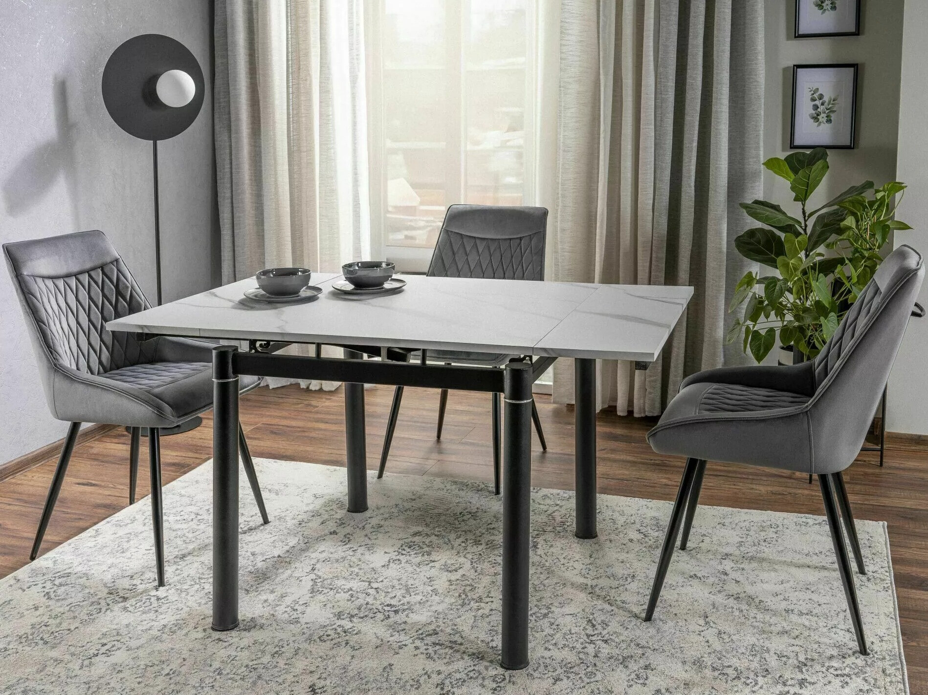 Mesa Detroit 510 (Mármol blanco)