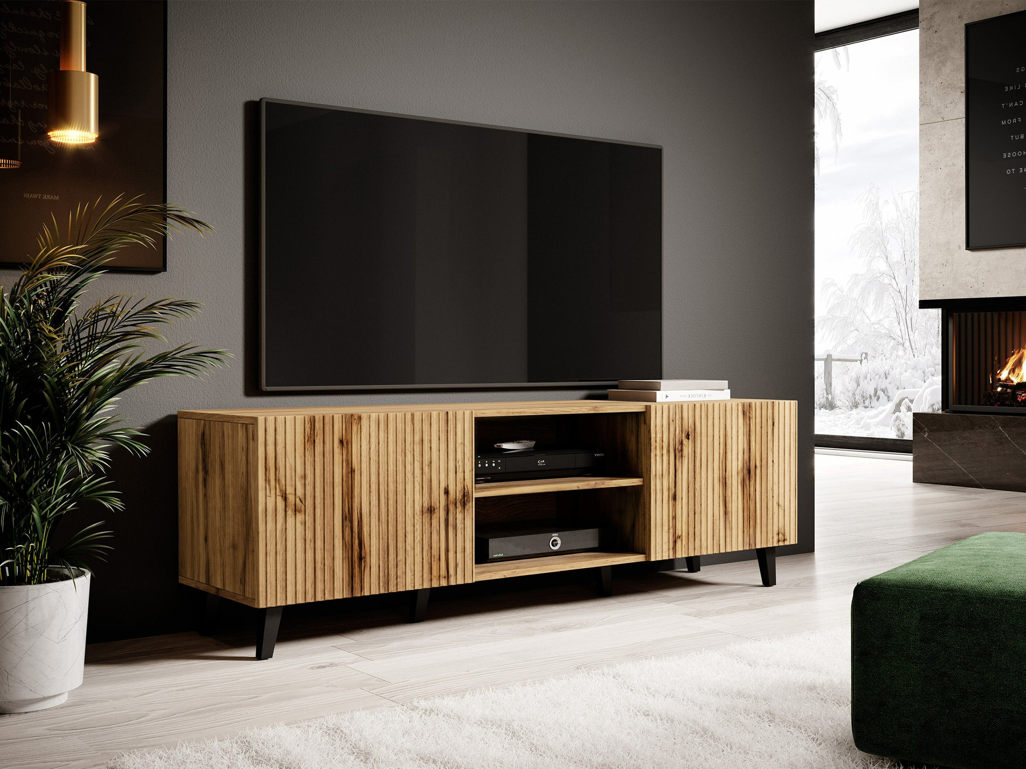 Mueble TV Comes (Roble wotan)