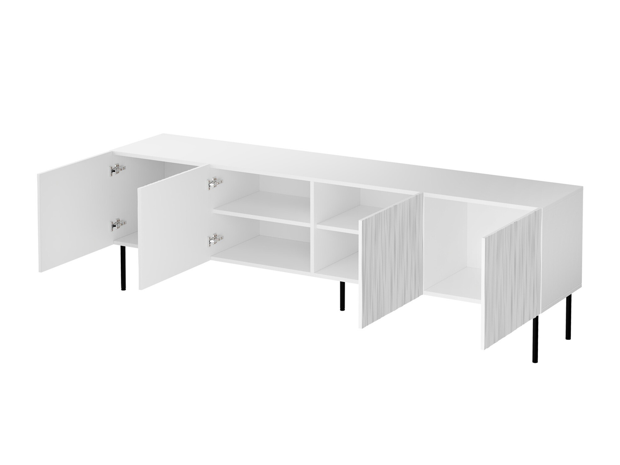 Conjunto de salón Lorelbo 104 (Negro + Dorado)