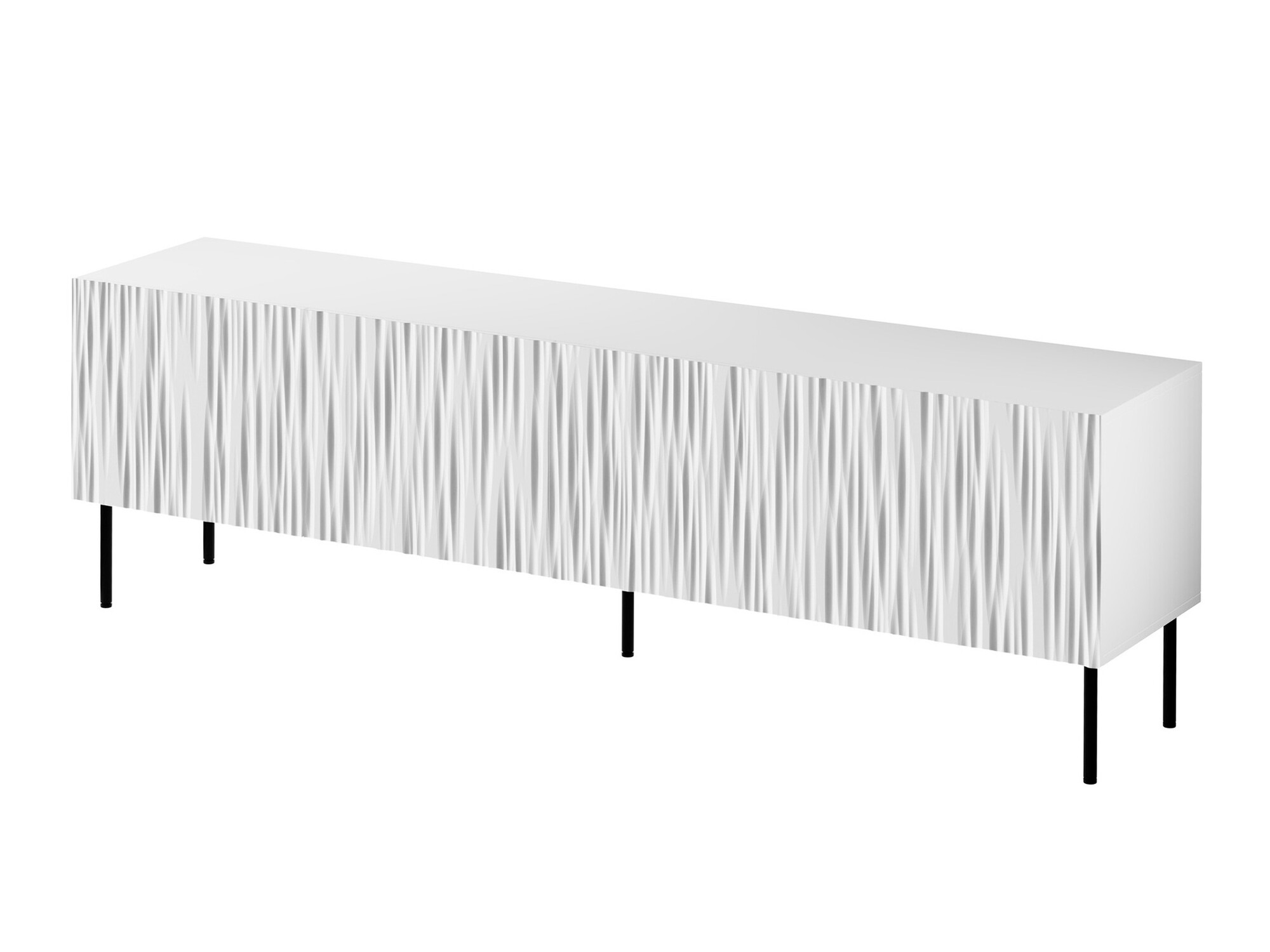 Mueble TV Lorelbo 103 (Blanco + Negro)