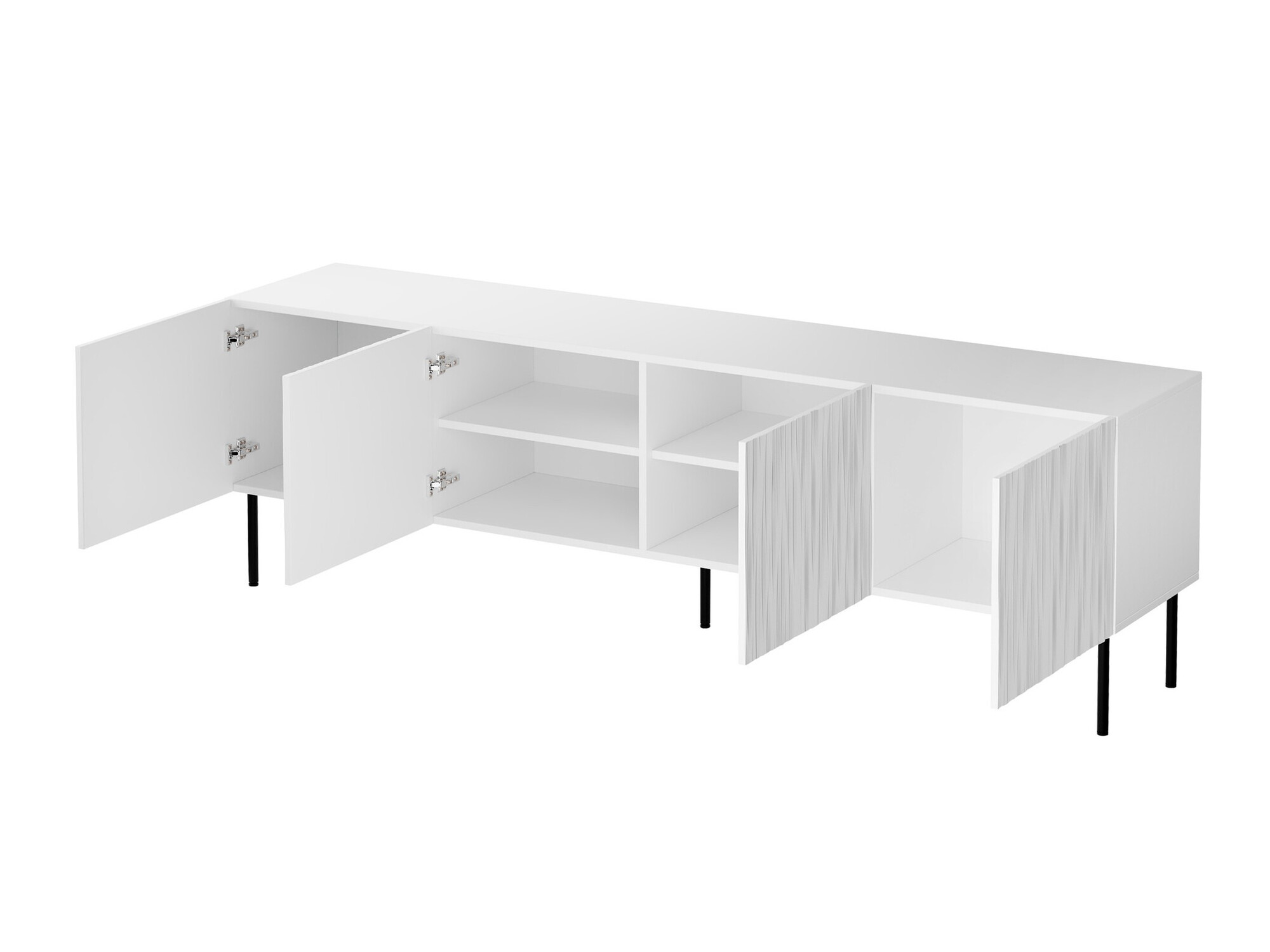 Mueble TV Lorelbo 103 (Negro + Dorado)