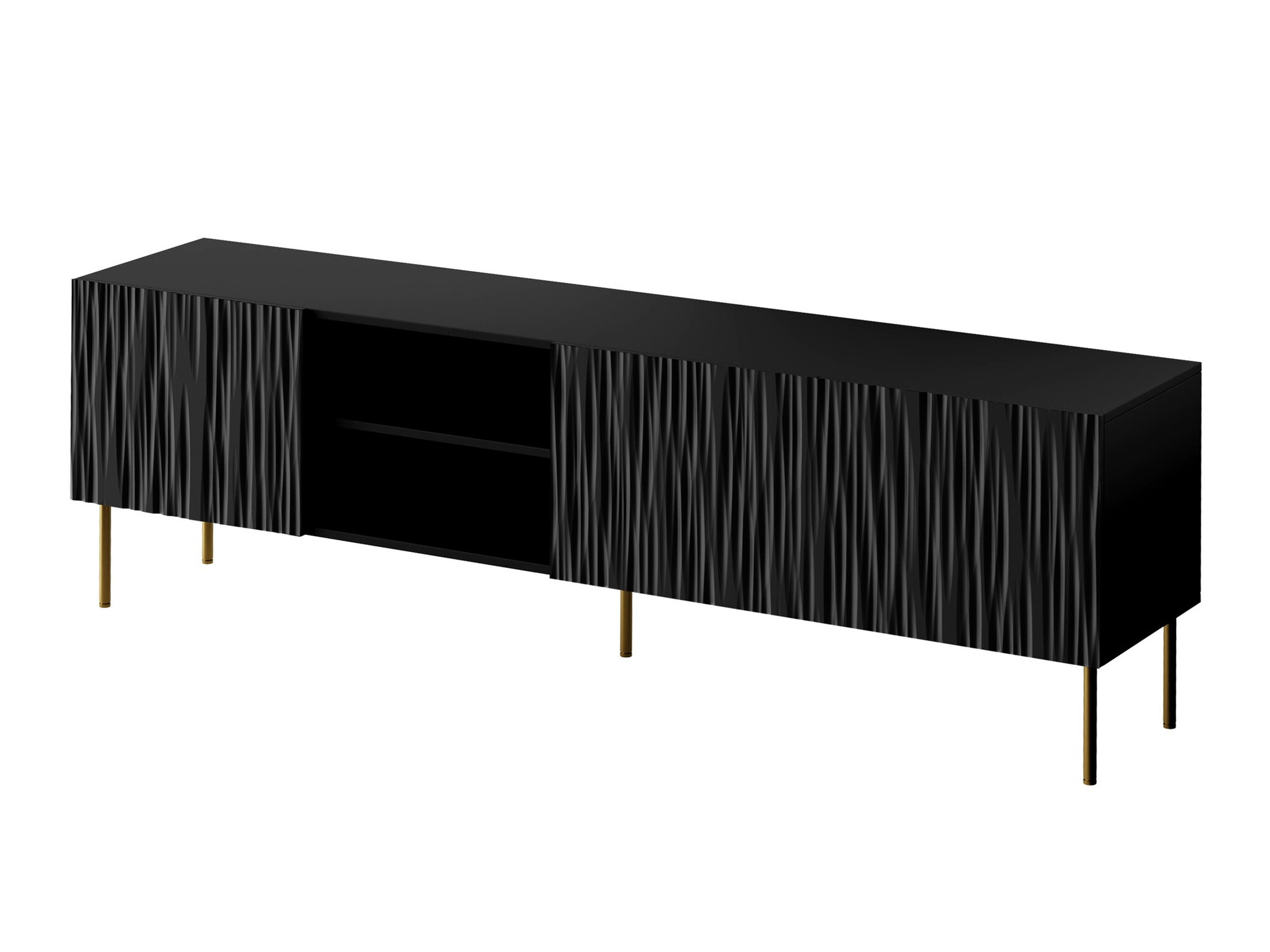 Mueble TV Lorelbo 103 (Negro + Dorado)