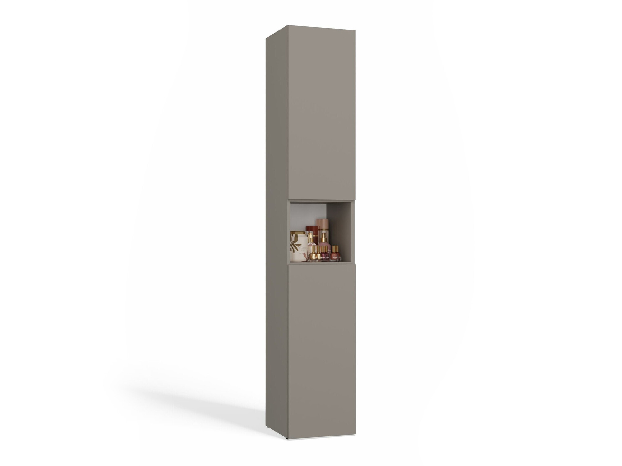 Armario de pie para baño Nolmaru 106 (Gris)