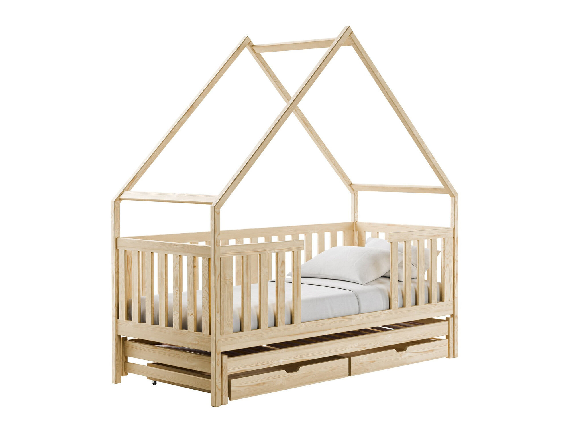 Cama Vista 115 (Pino)