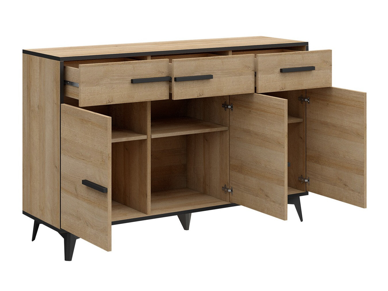 Conjunto de salón Avimora 113 (Riviera roble)