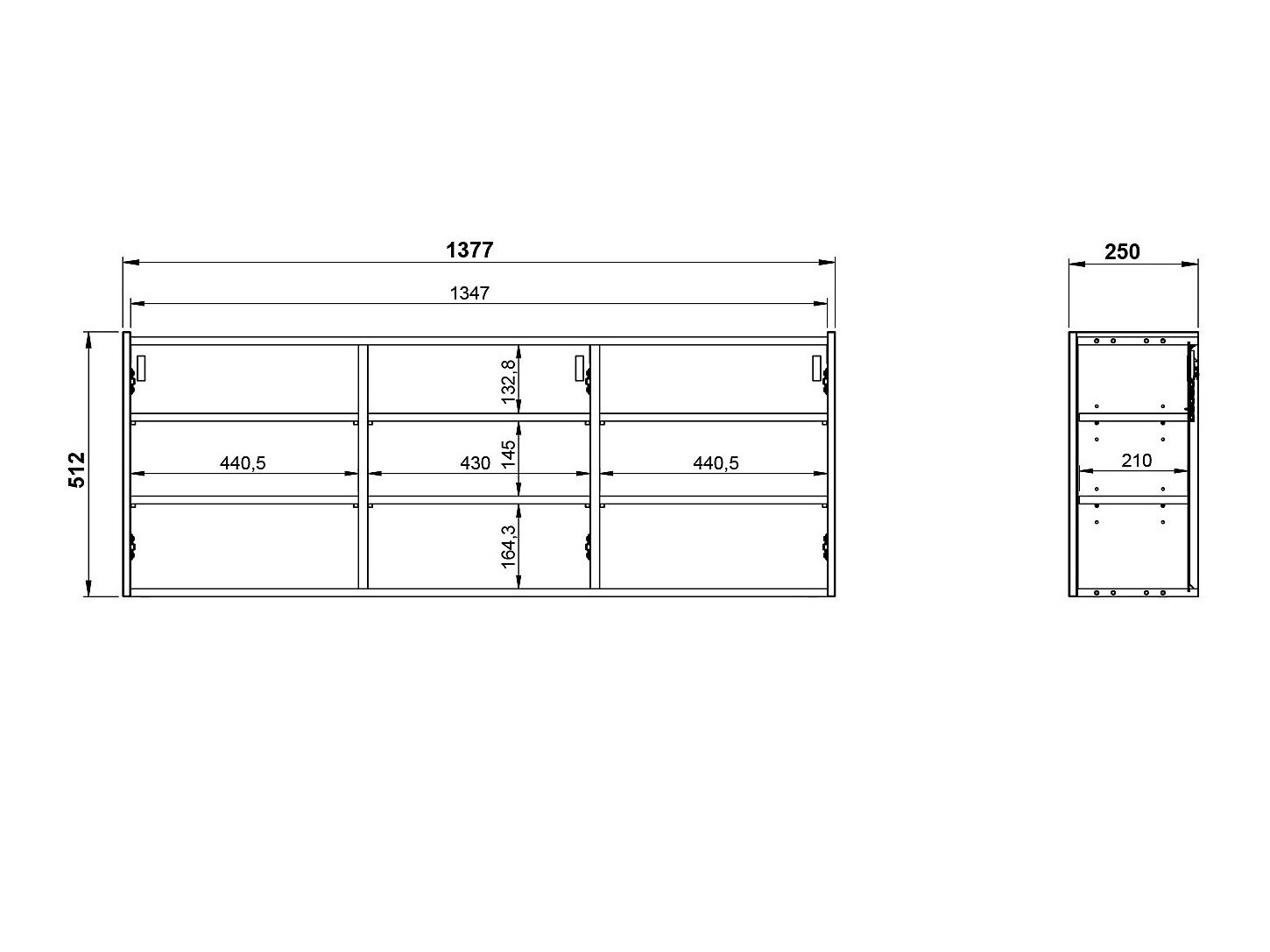 Estante para zapatos Sacramento 433 (Blanco)