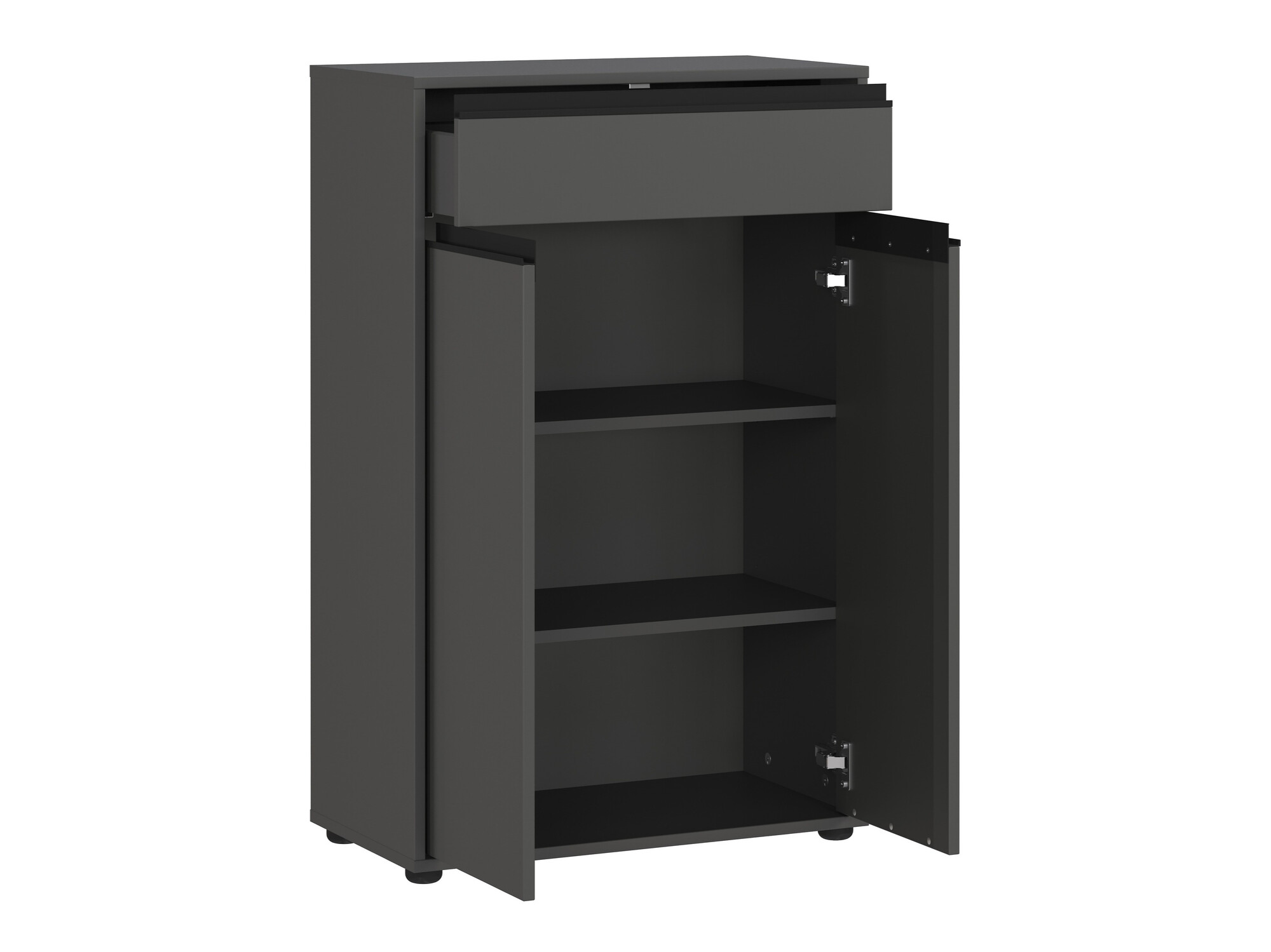 Conjunto de mueble de baño Tensona 106 (Grafito)