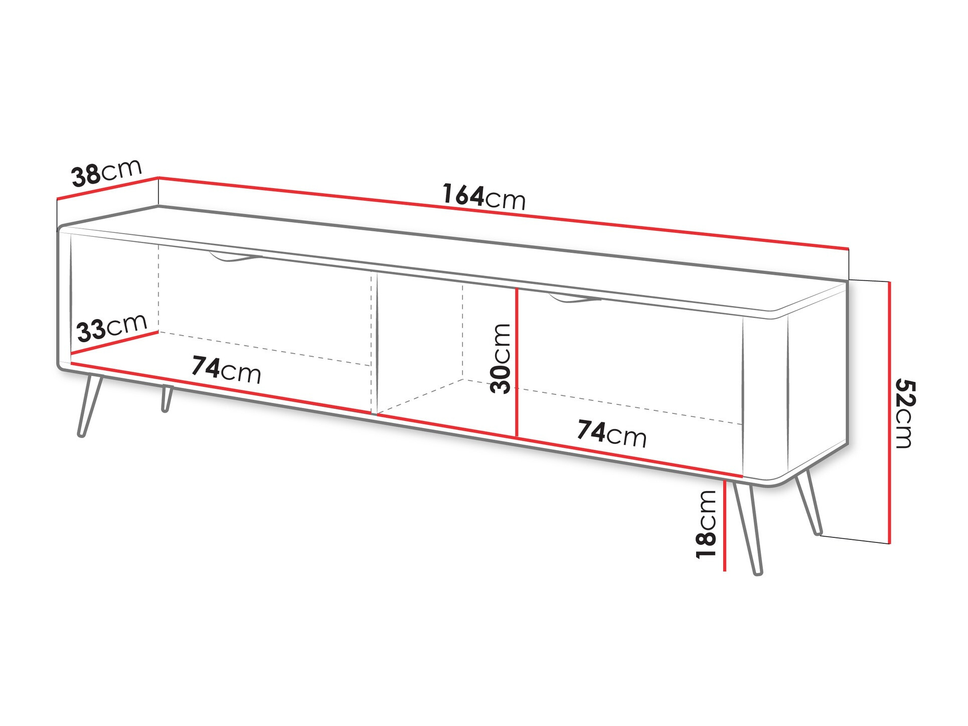 Mueble TV Versoe 104 (Beige)