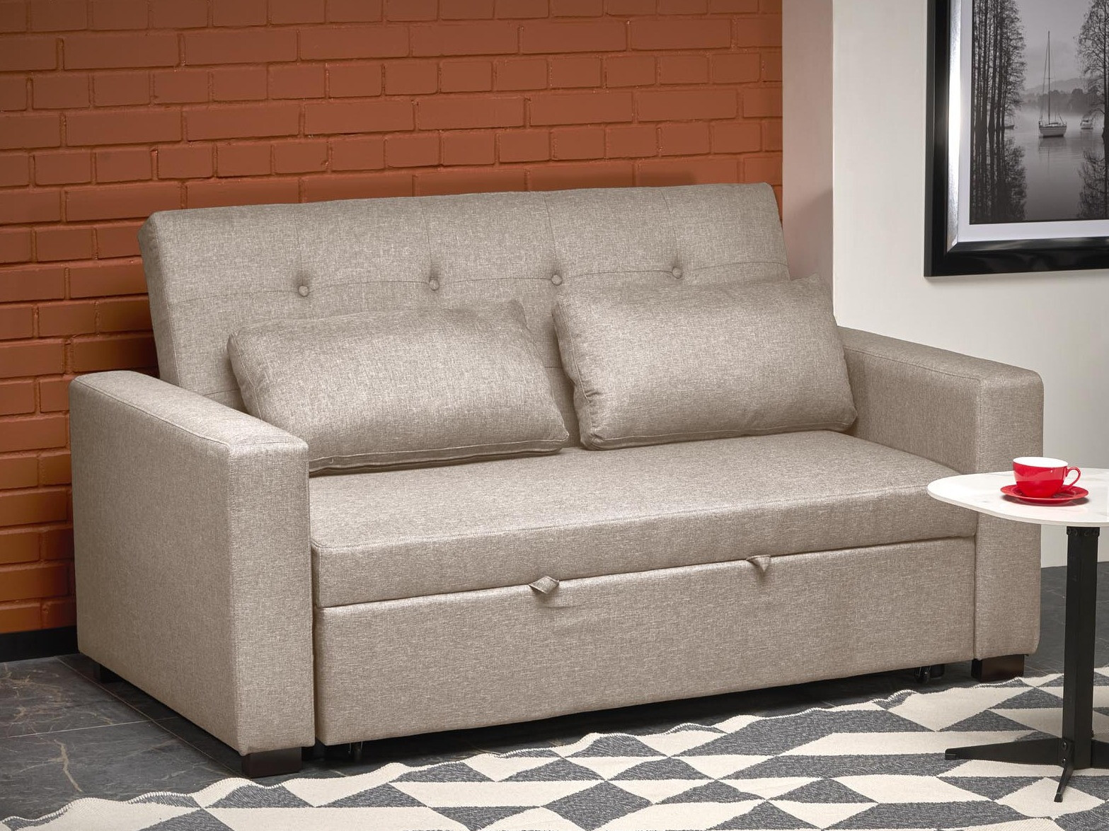 Sofá cama Houston 1847 (Beige)