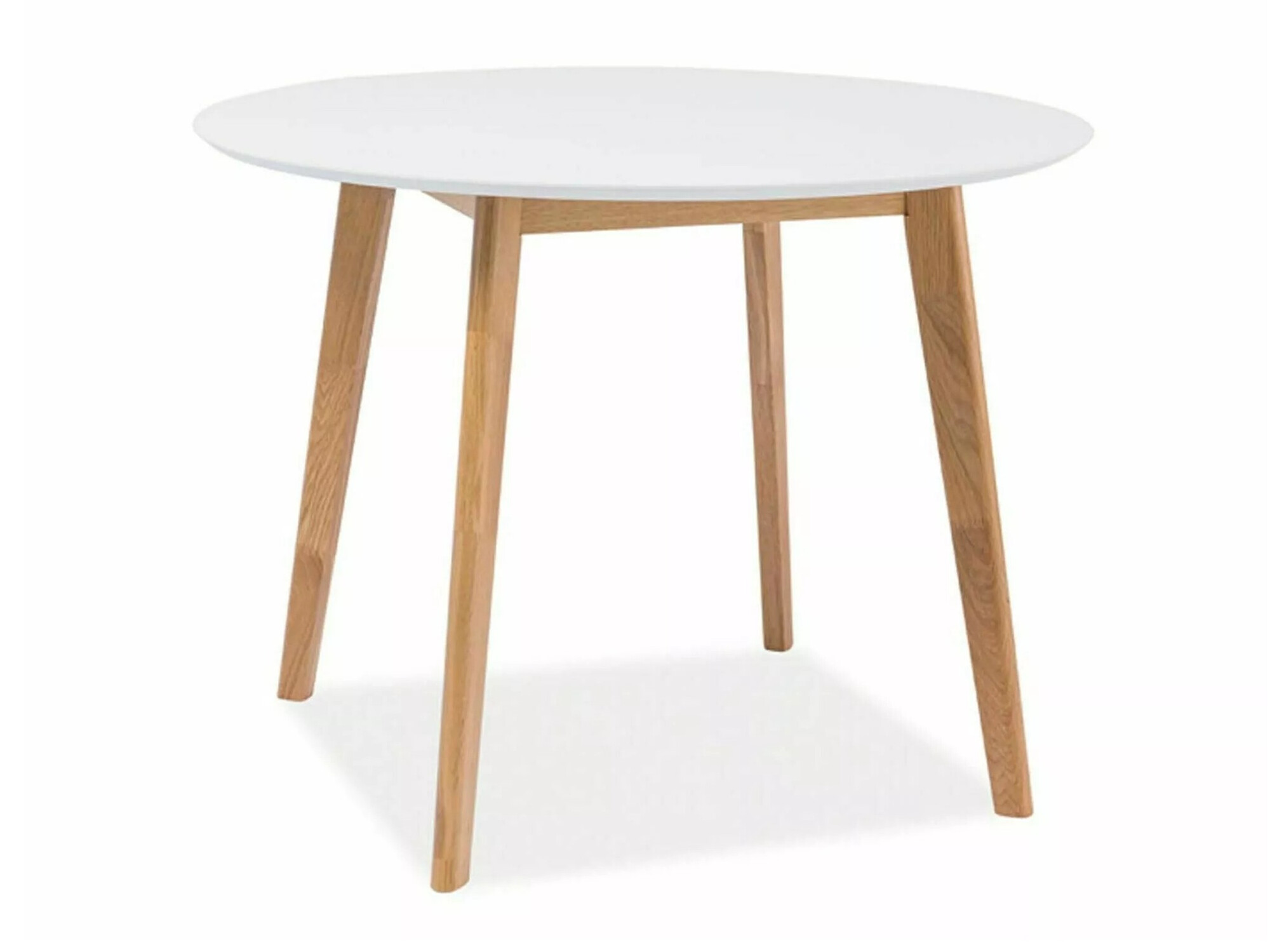 Mesa Detroit 522 (Blanco + Roble)