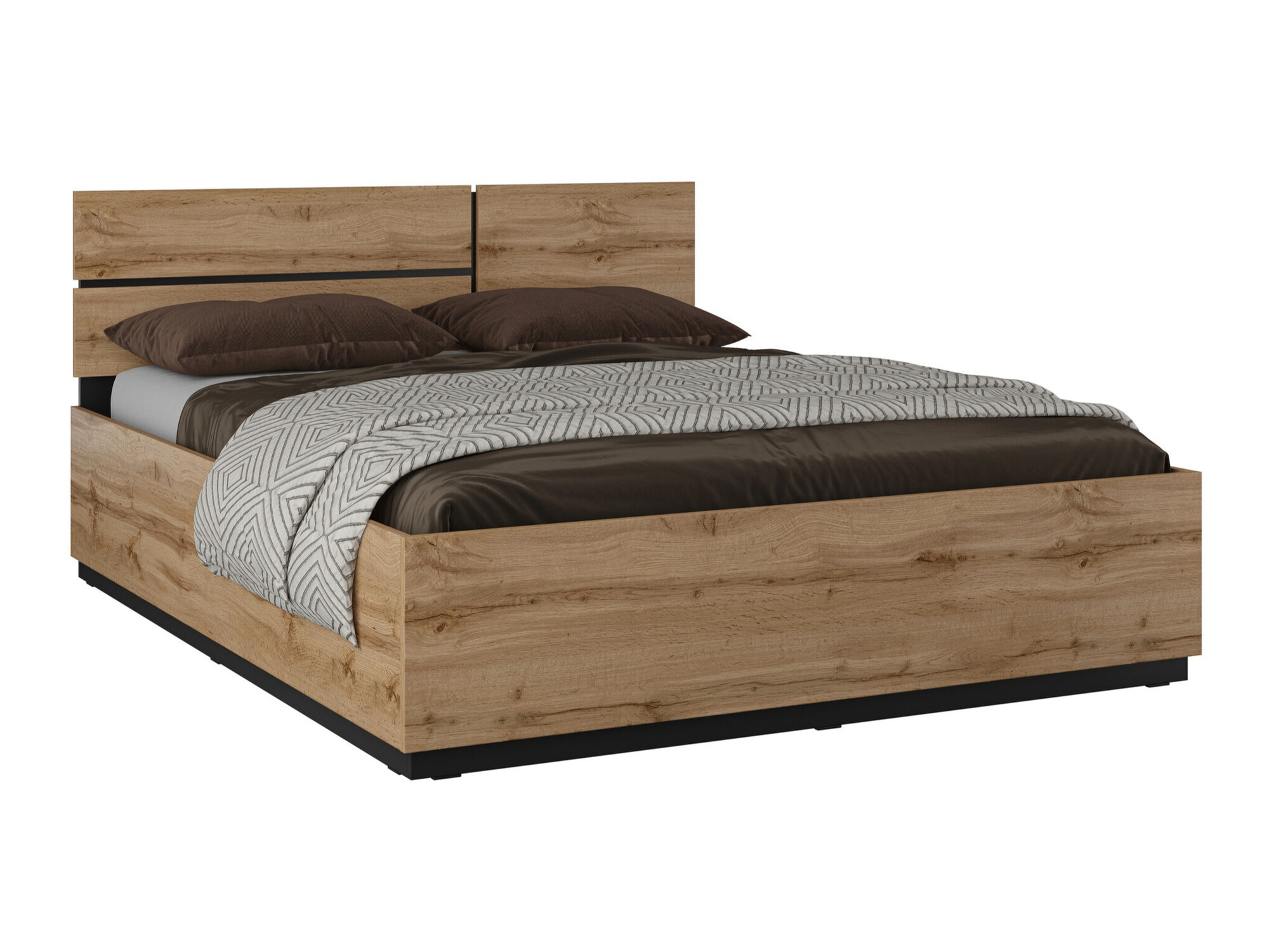 Cama Alfere 123 (Roble wotan)