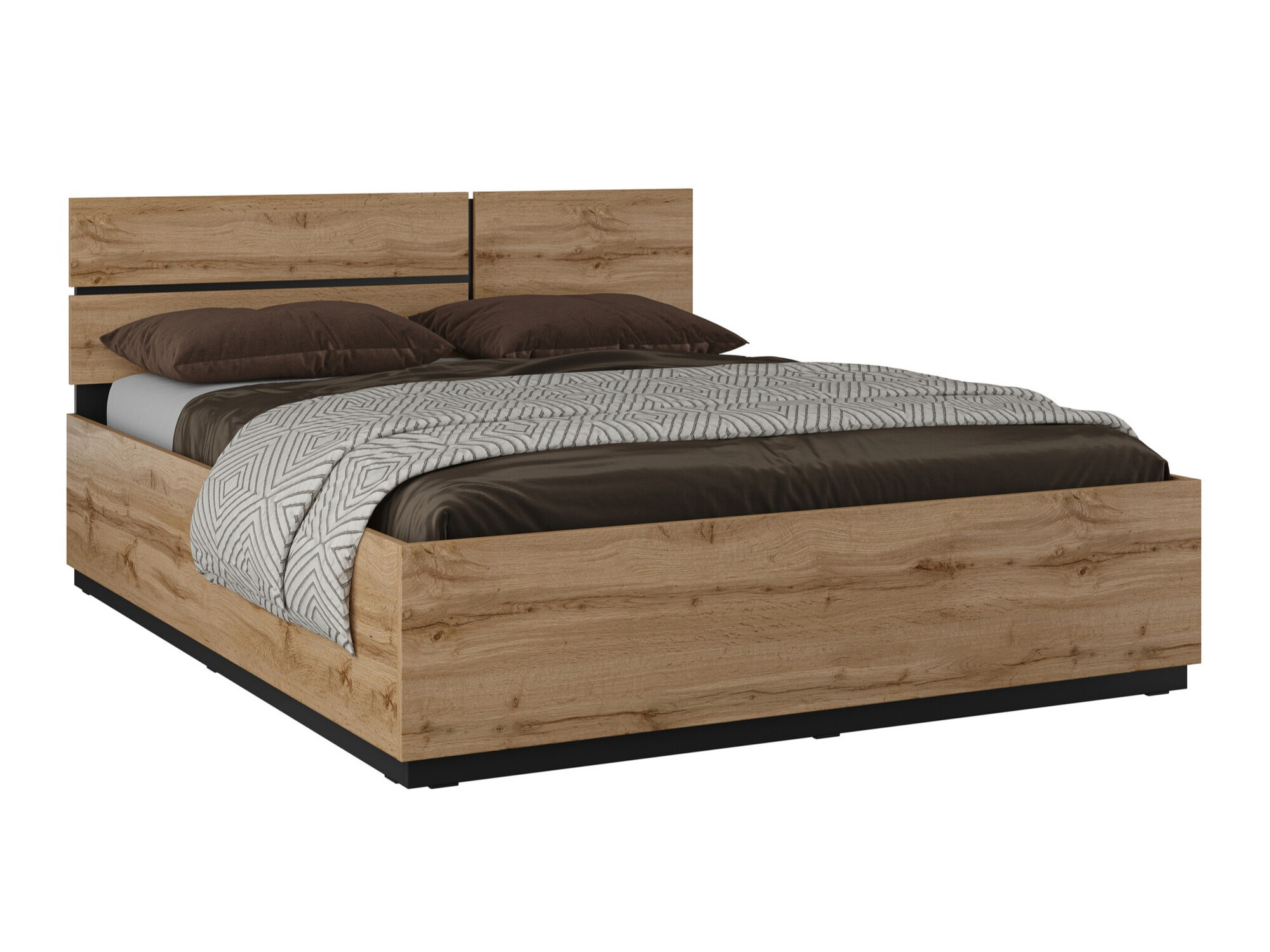 Cama Alfere 123 (Roble wotan)