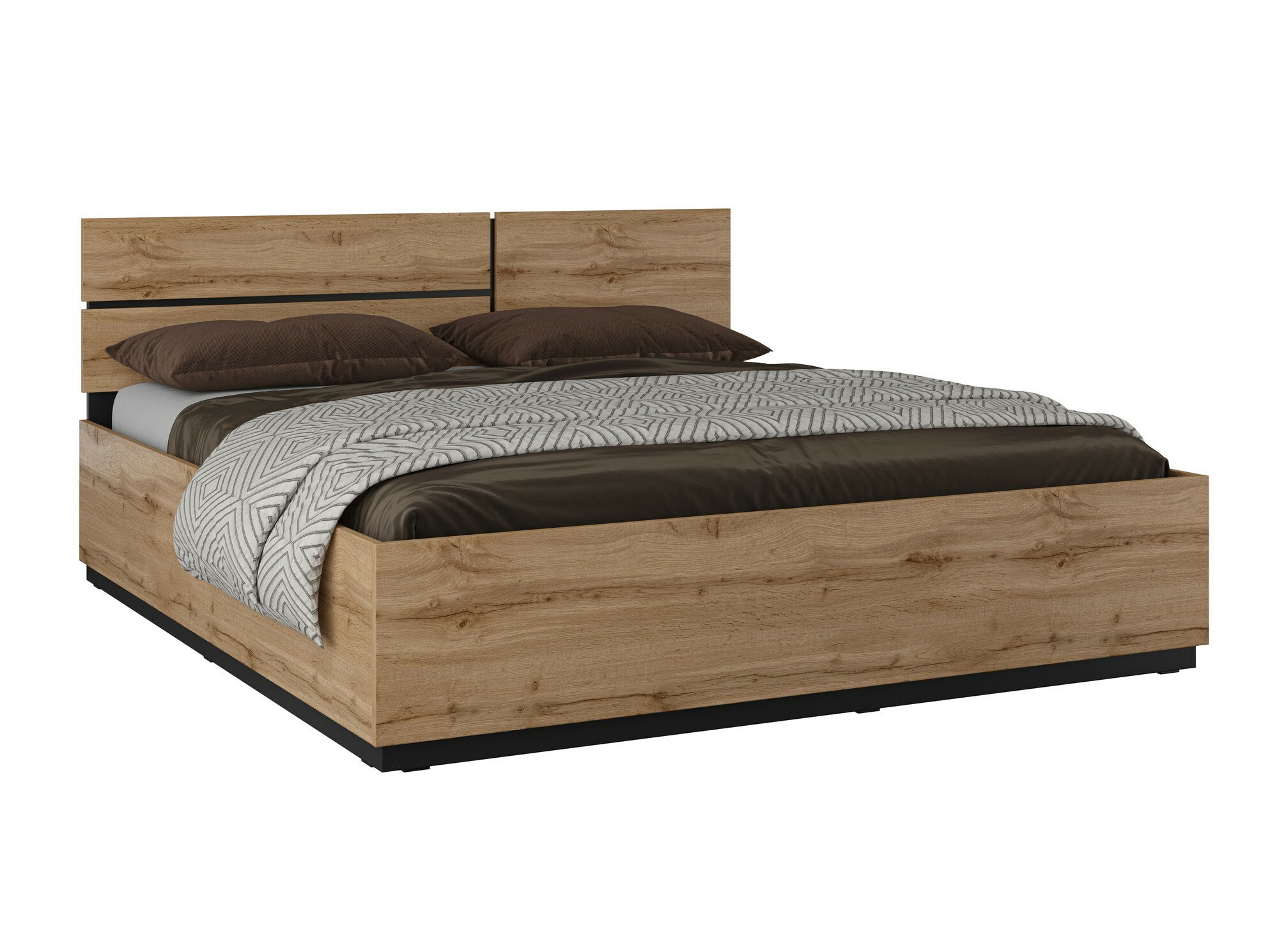 Cama Alfere 123 (Roble wotan)