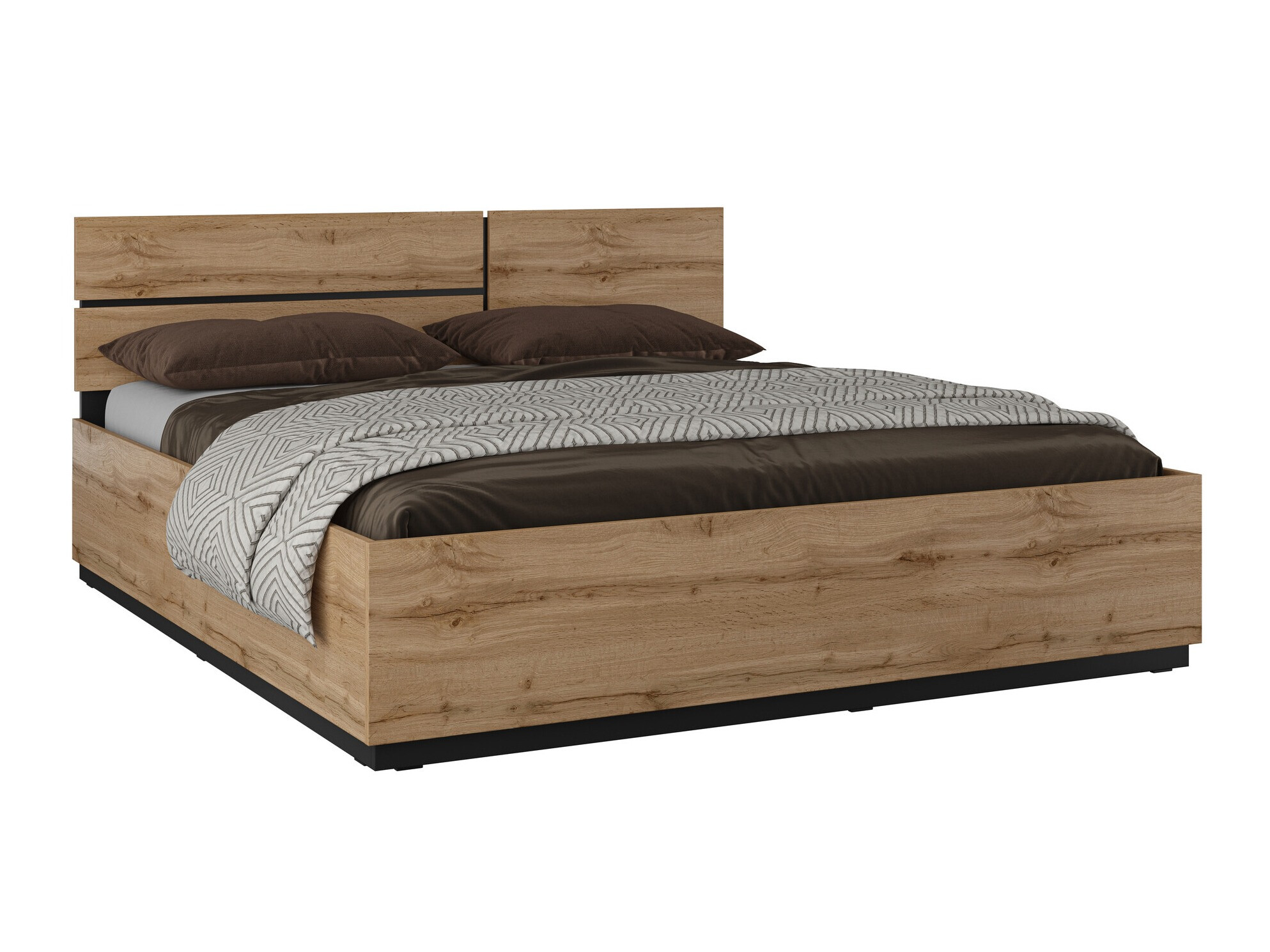 Cama Alfere 123 (Roble wotan)