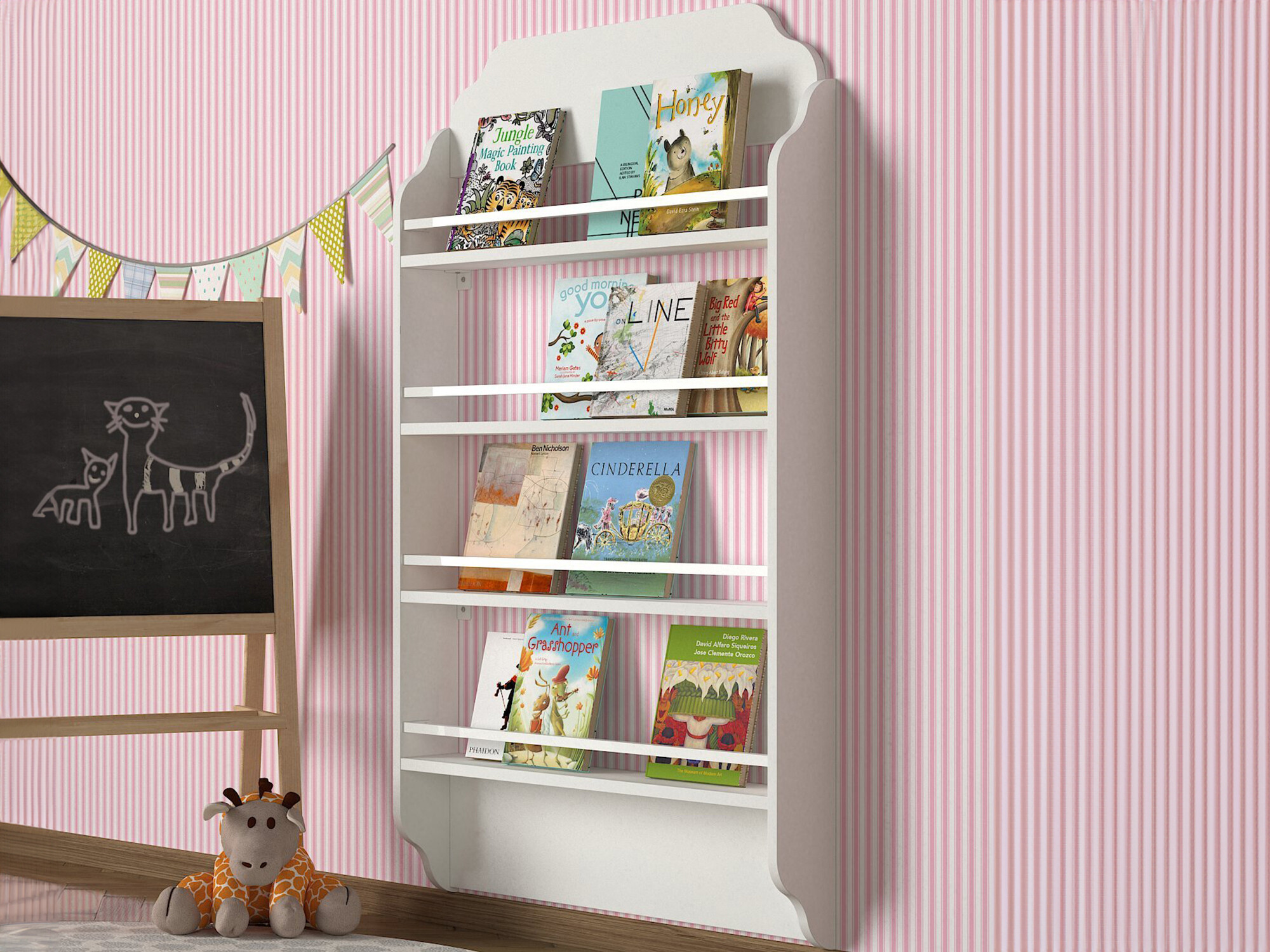 Estantería de pared Kailua 1308