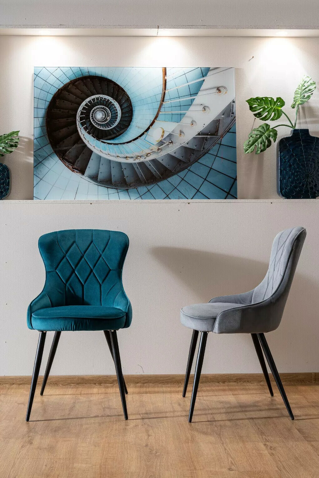 Silla Detroit 524 (Turquesa)