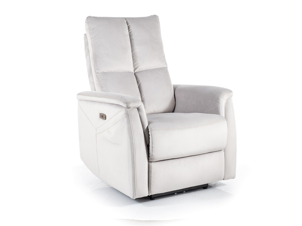 Sillón reclinable Detroit 525 (Gris claro)